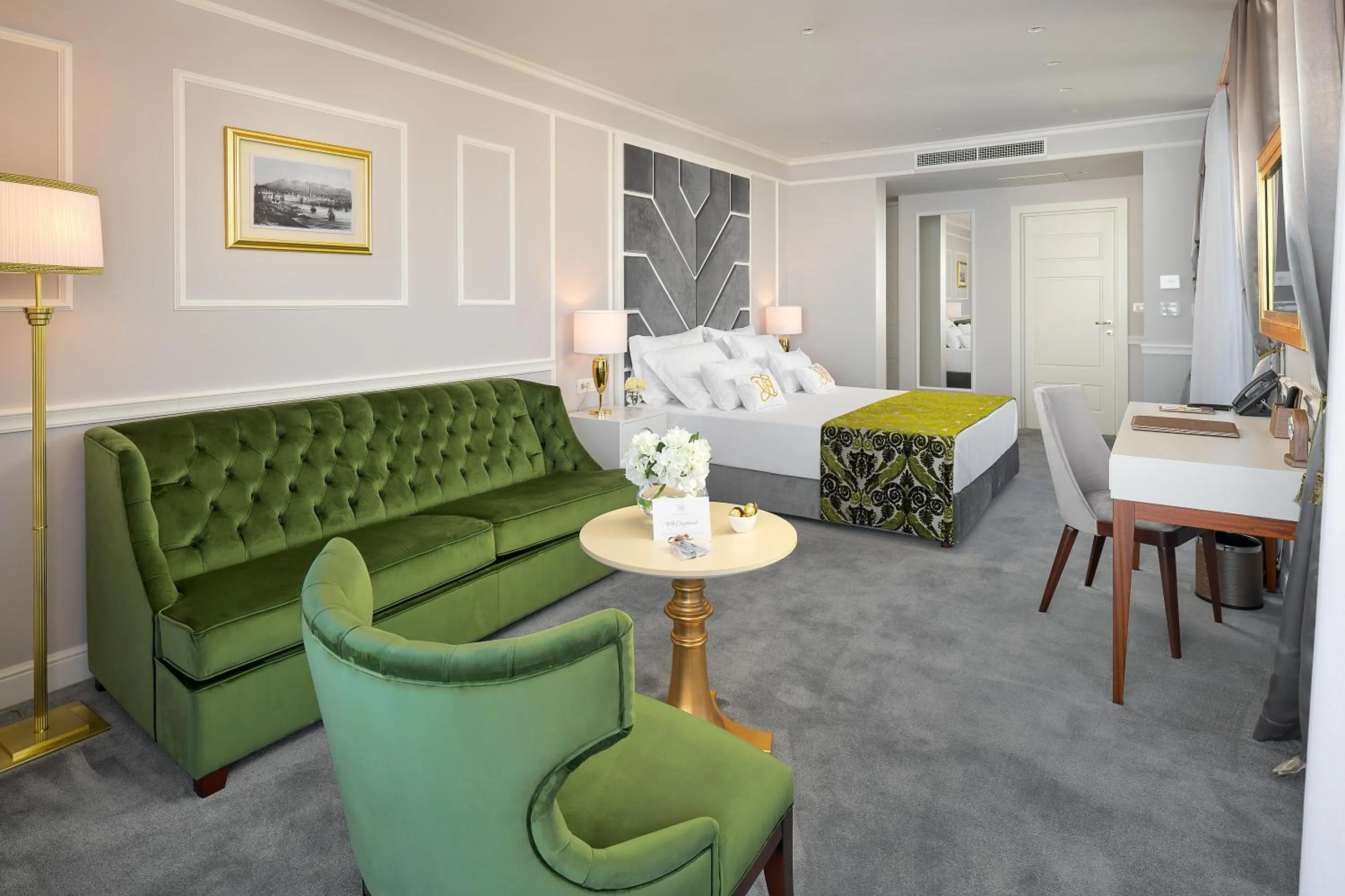 Bed in Hotel Villa Harmony