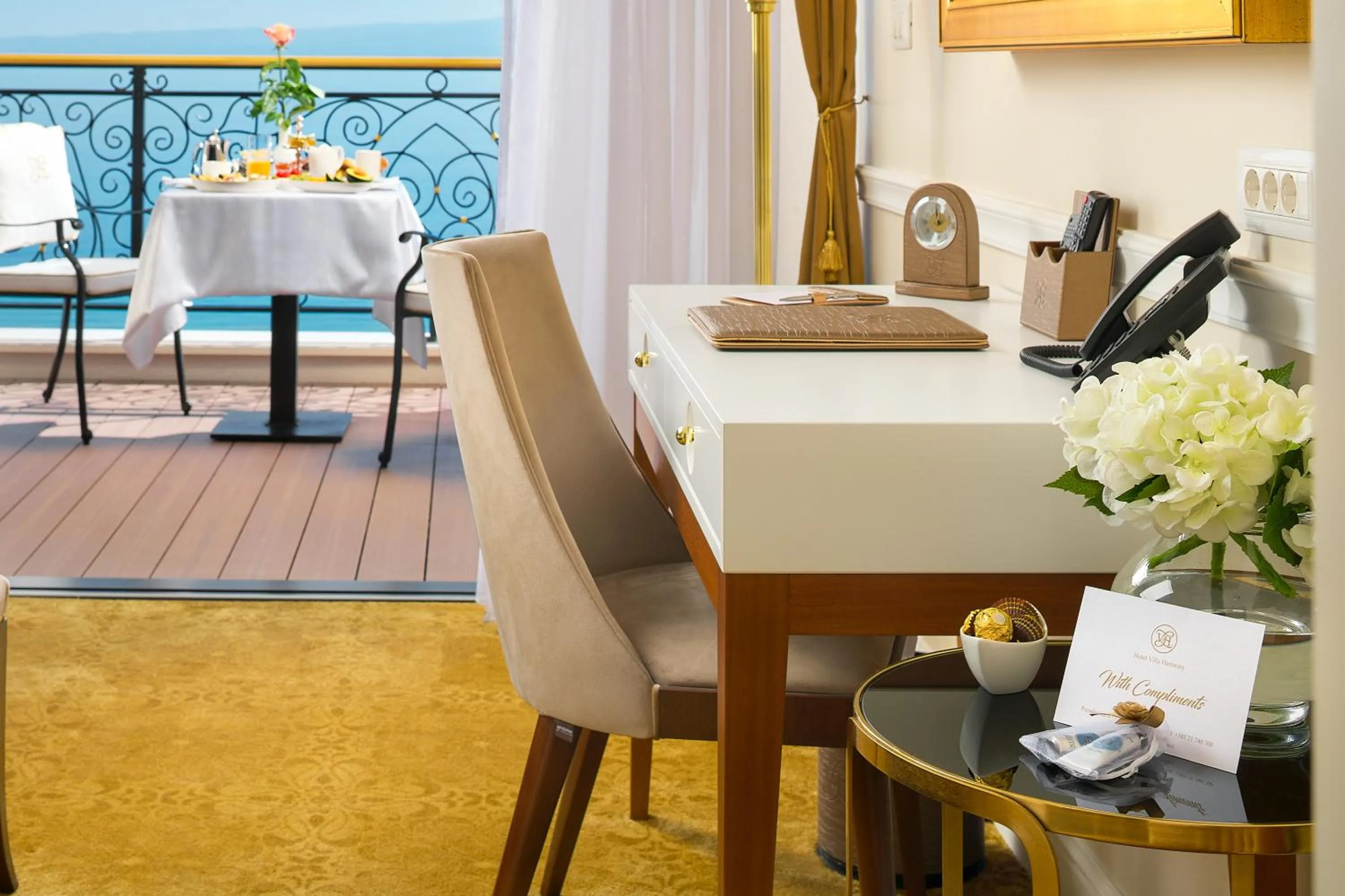 Balcony/Terrace in Hotel Villa Harmony