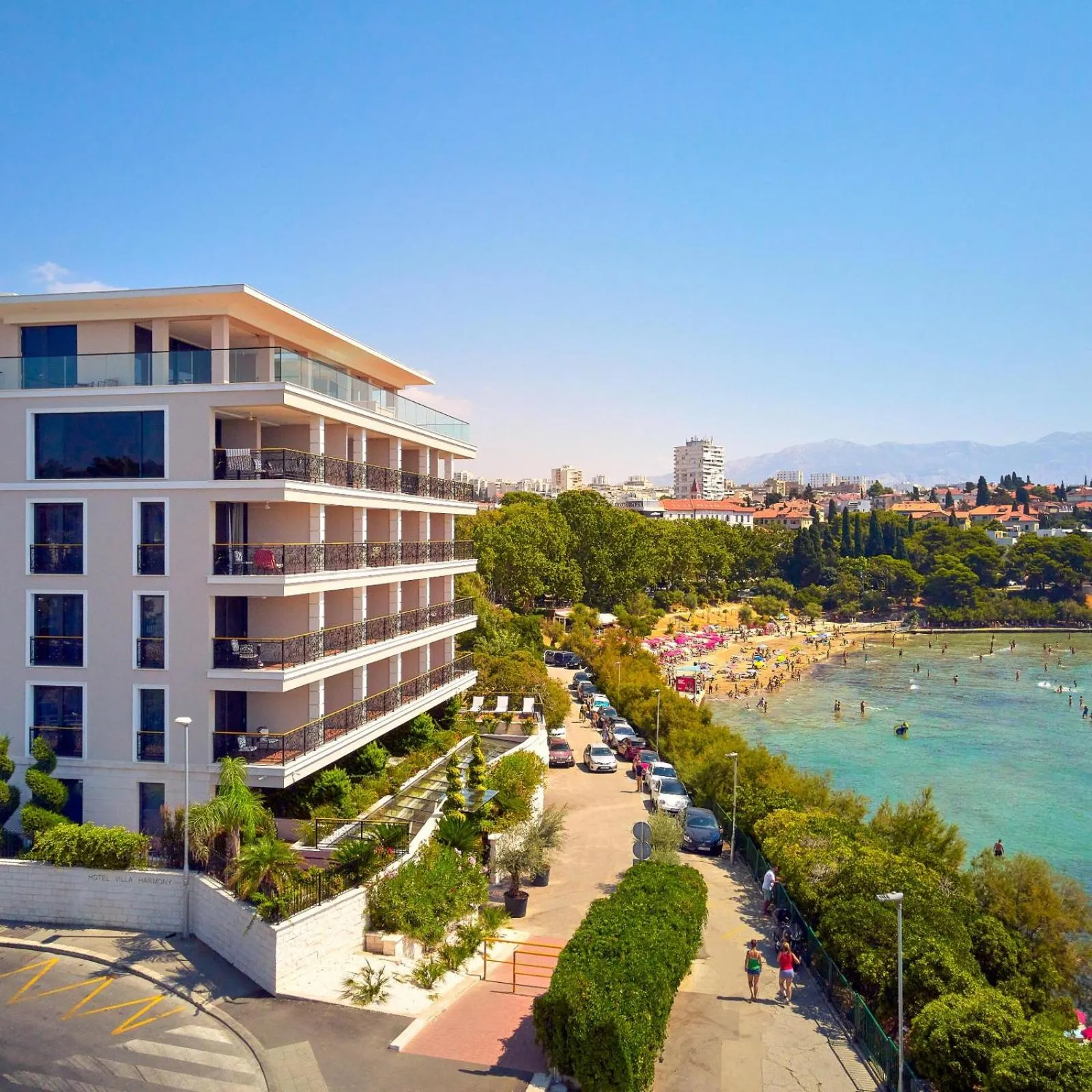 Property building in Hotel Villa Harmony