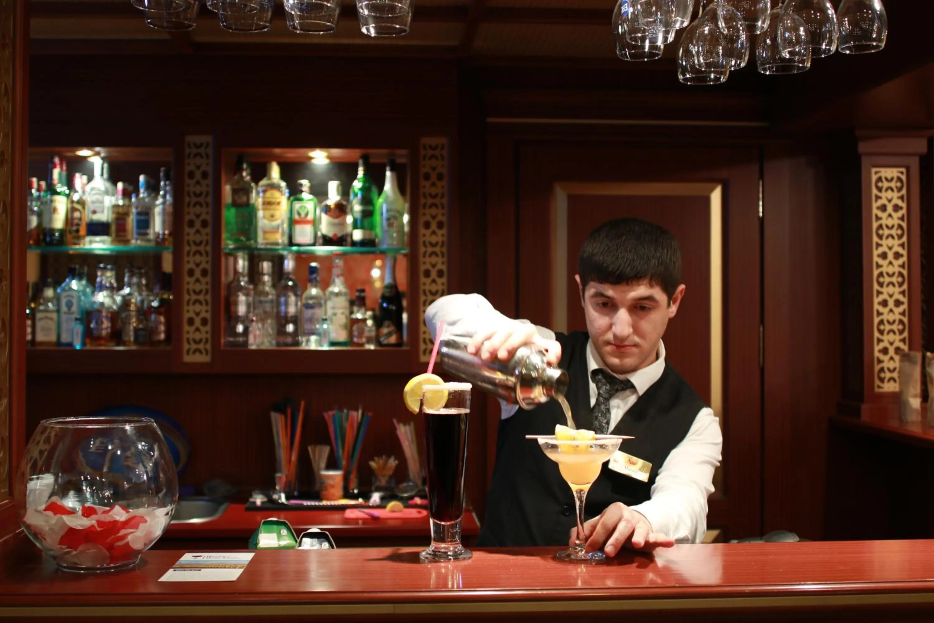 Lounge or bar in New Baku Hotel