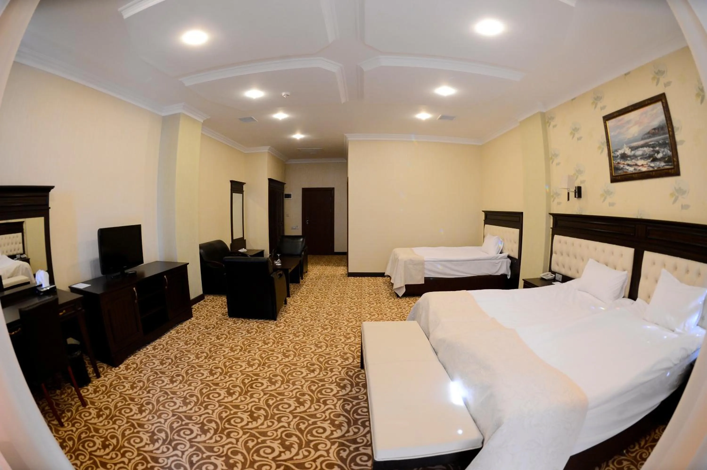 Decorative detail in New Baku Hotel