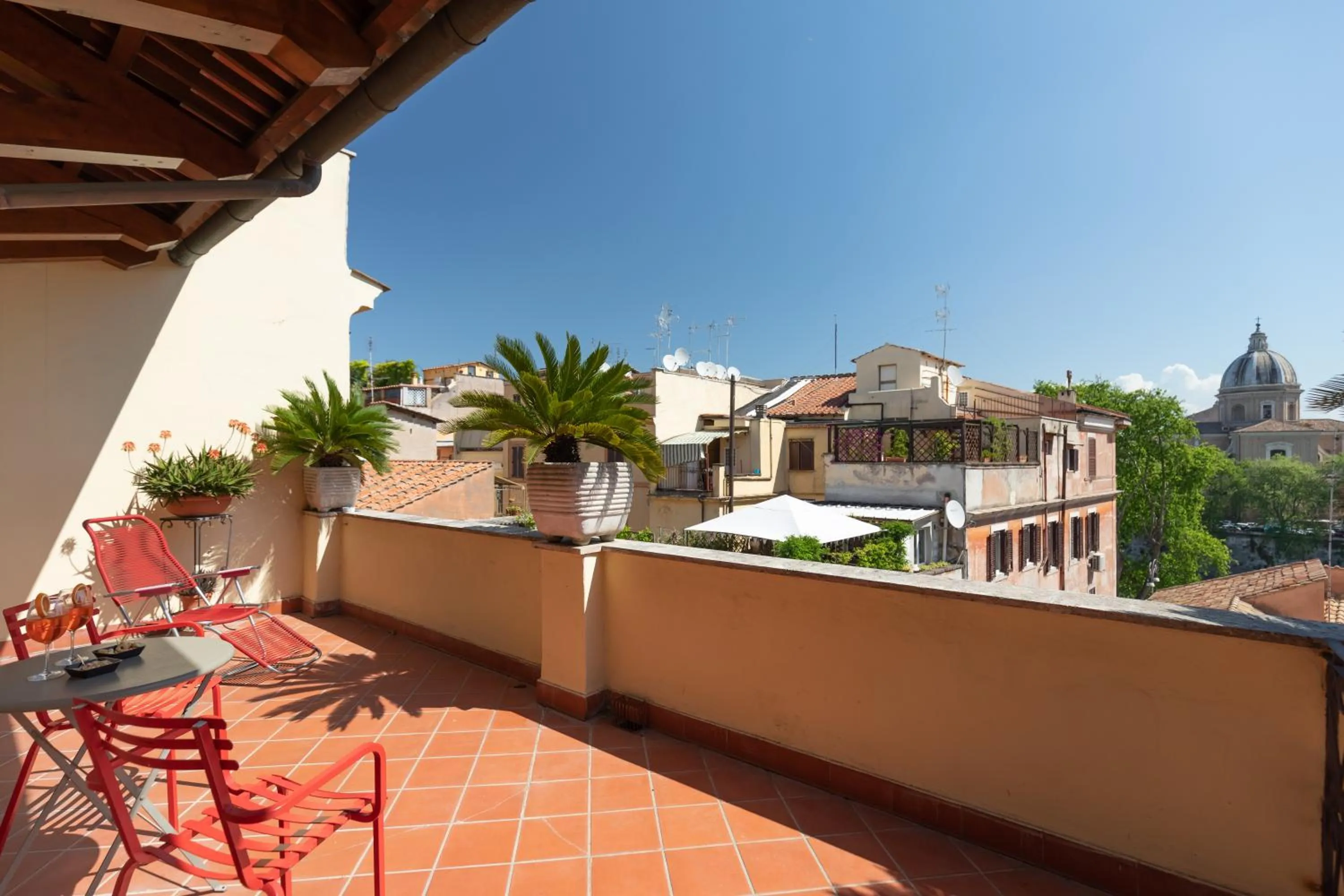 Balcony/Terrace in Hotel La Rovere