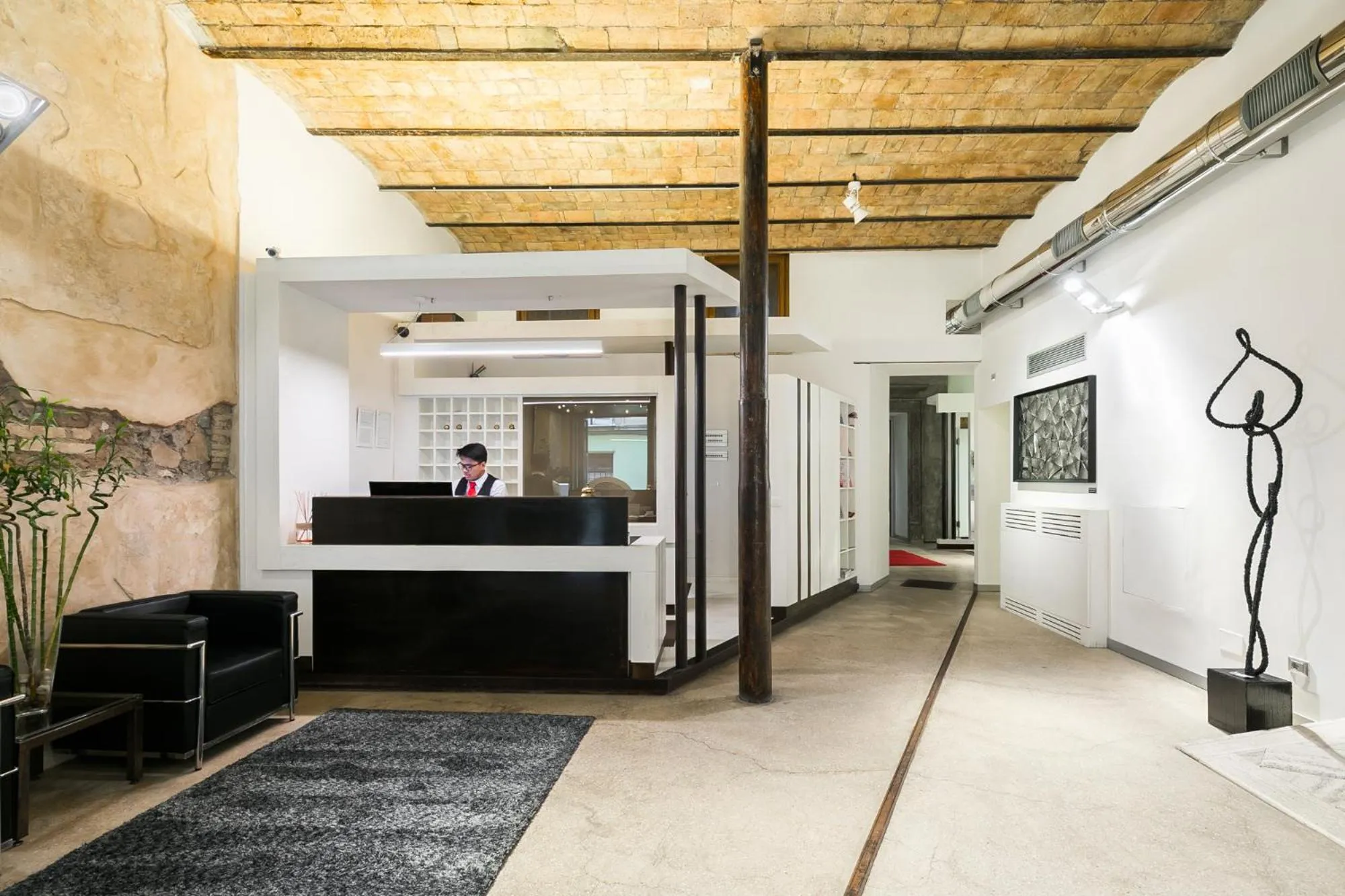 Lobby or reception in Hotel La Rovere