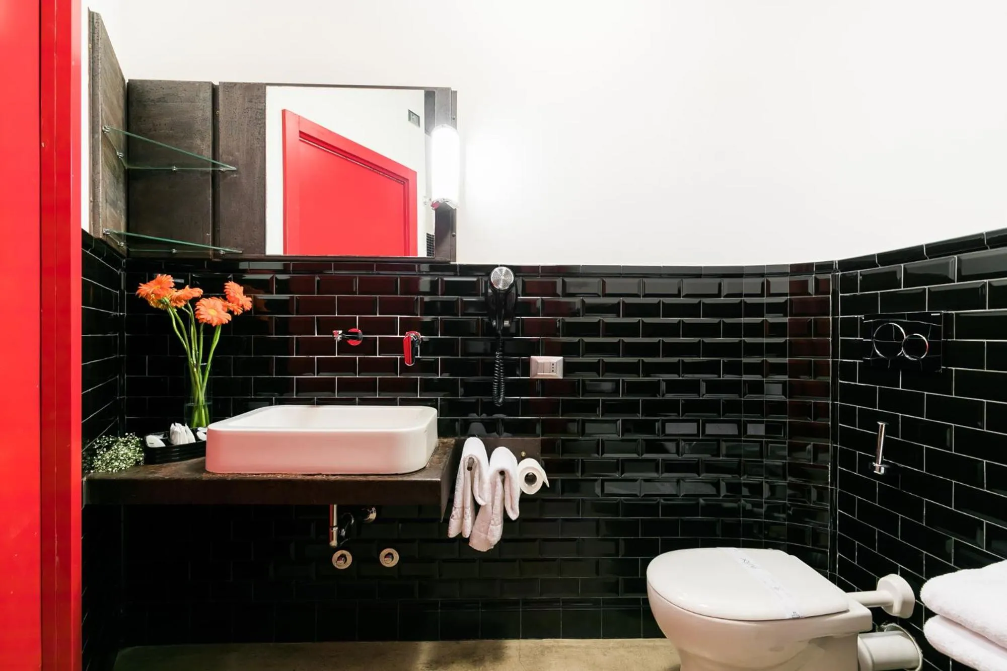 Toilet in Hotel La Rovere