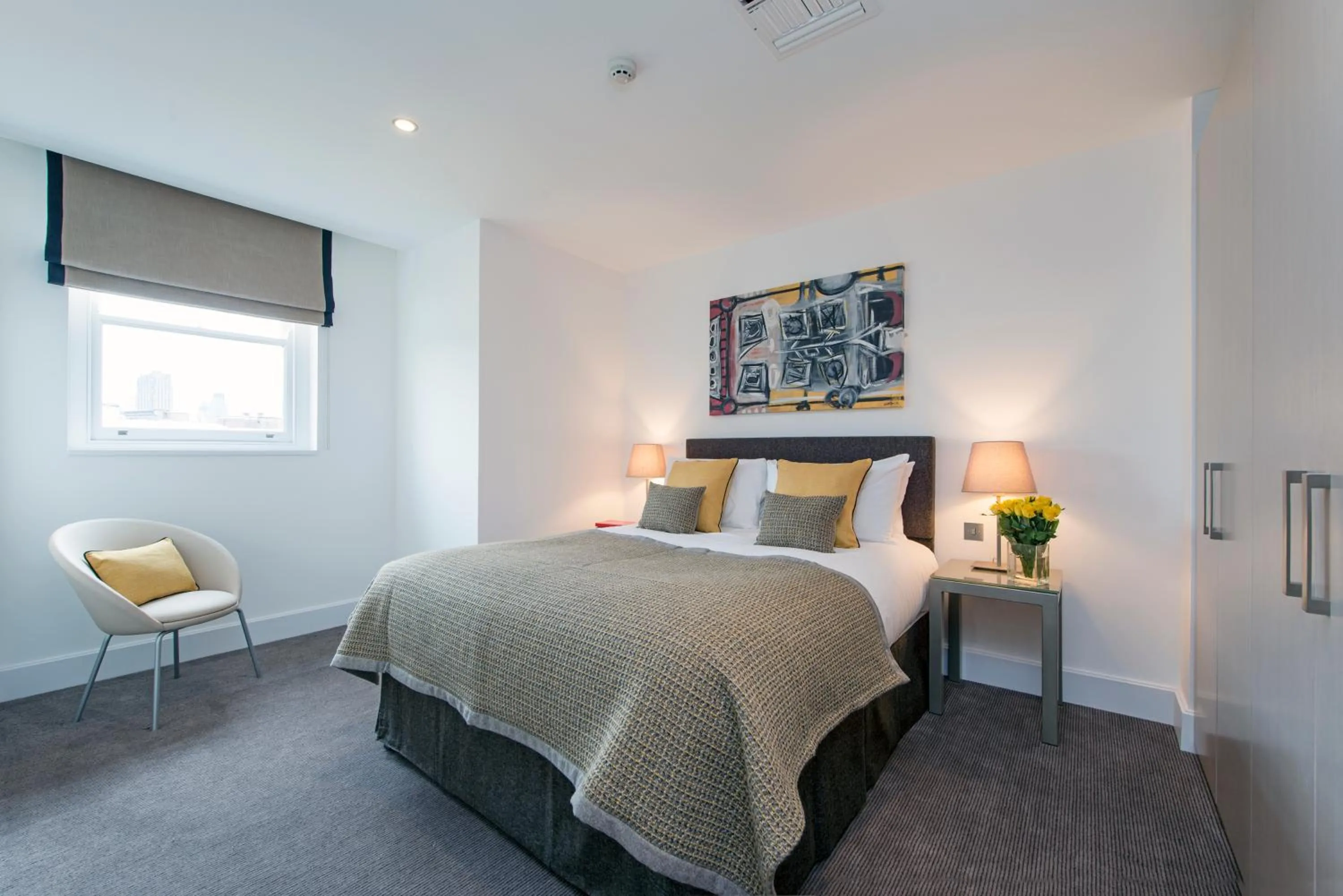 Bedroom, Bed in The Rosebery by Supercity Aparthotels