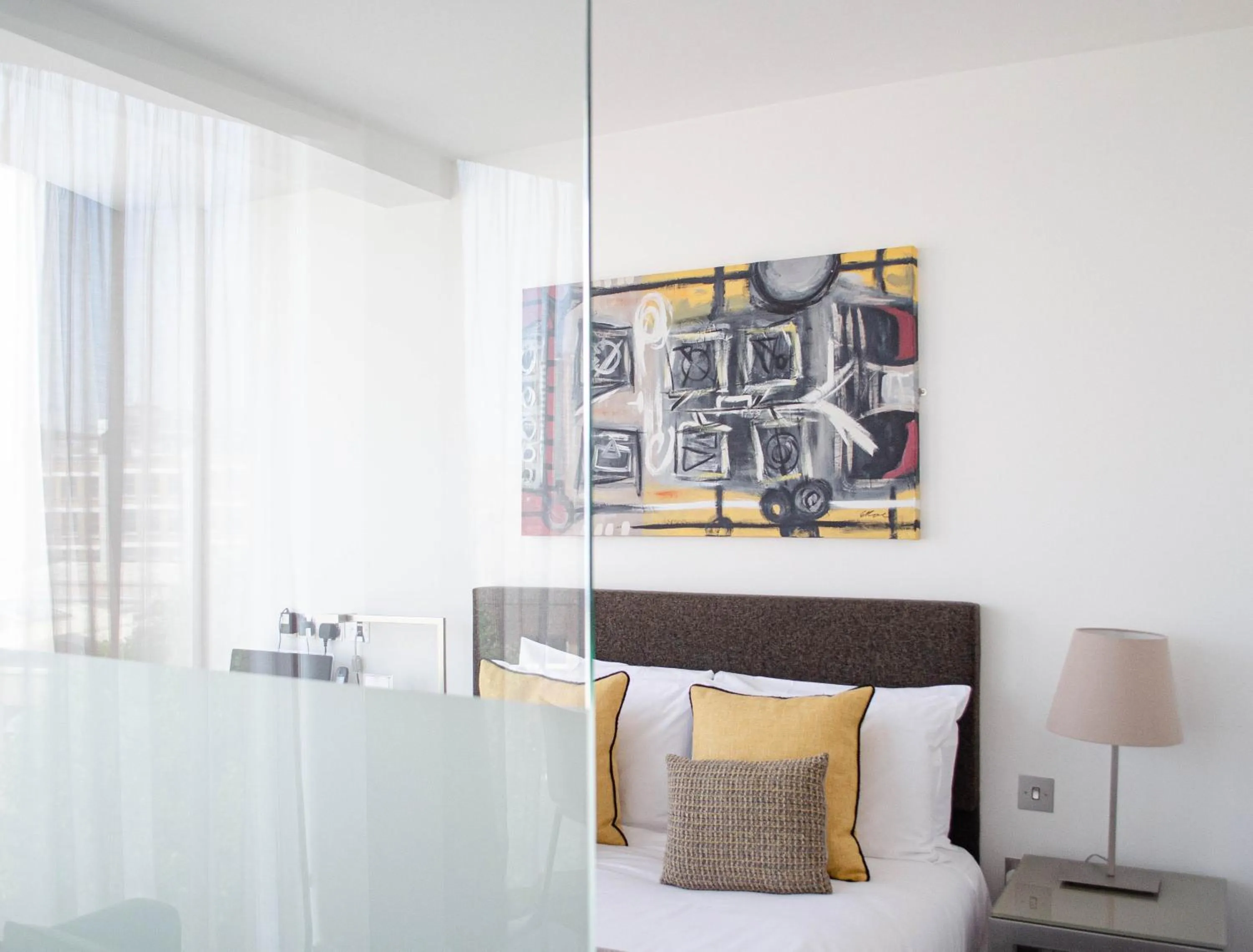 Bedroom, Bed in The Rosebery by Supercity Aparthotels