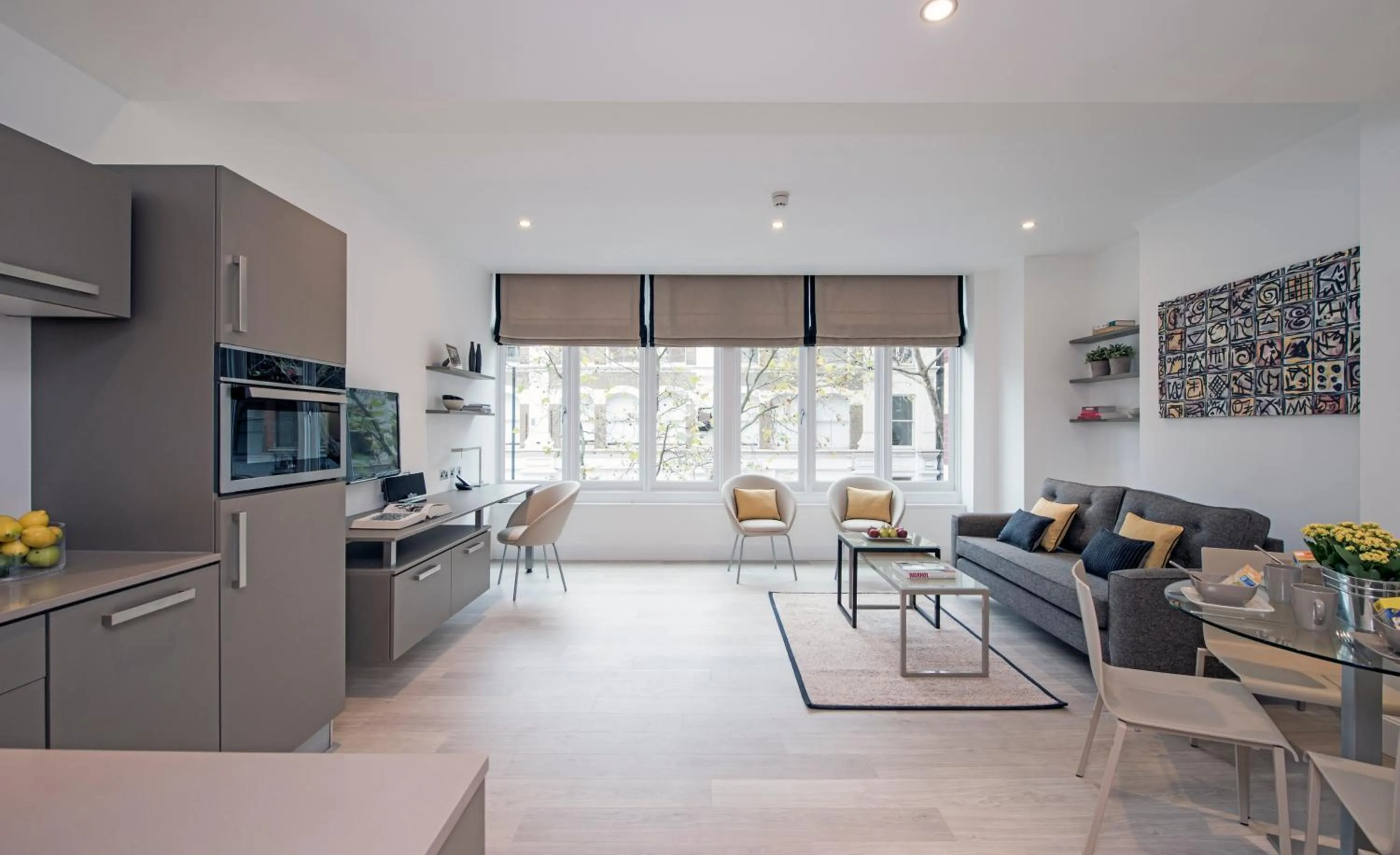 Seating area in The Rosebery by Supercity Aparthotels