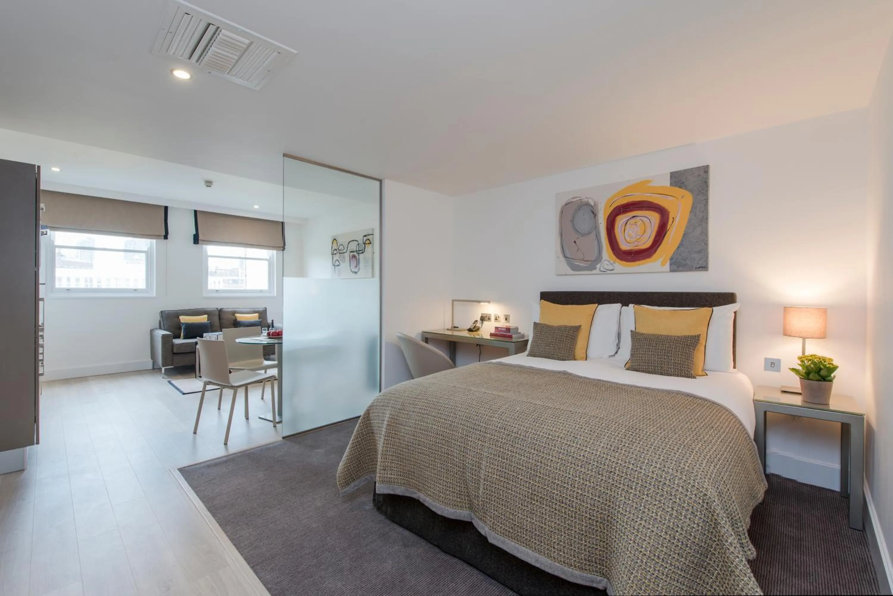 Bedroom, Bed in The Rosebery by Supercity Aparthotels