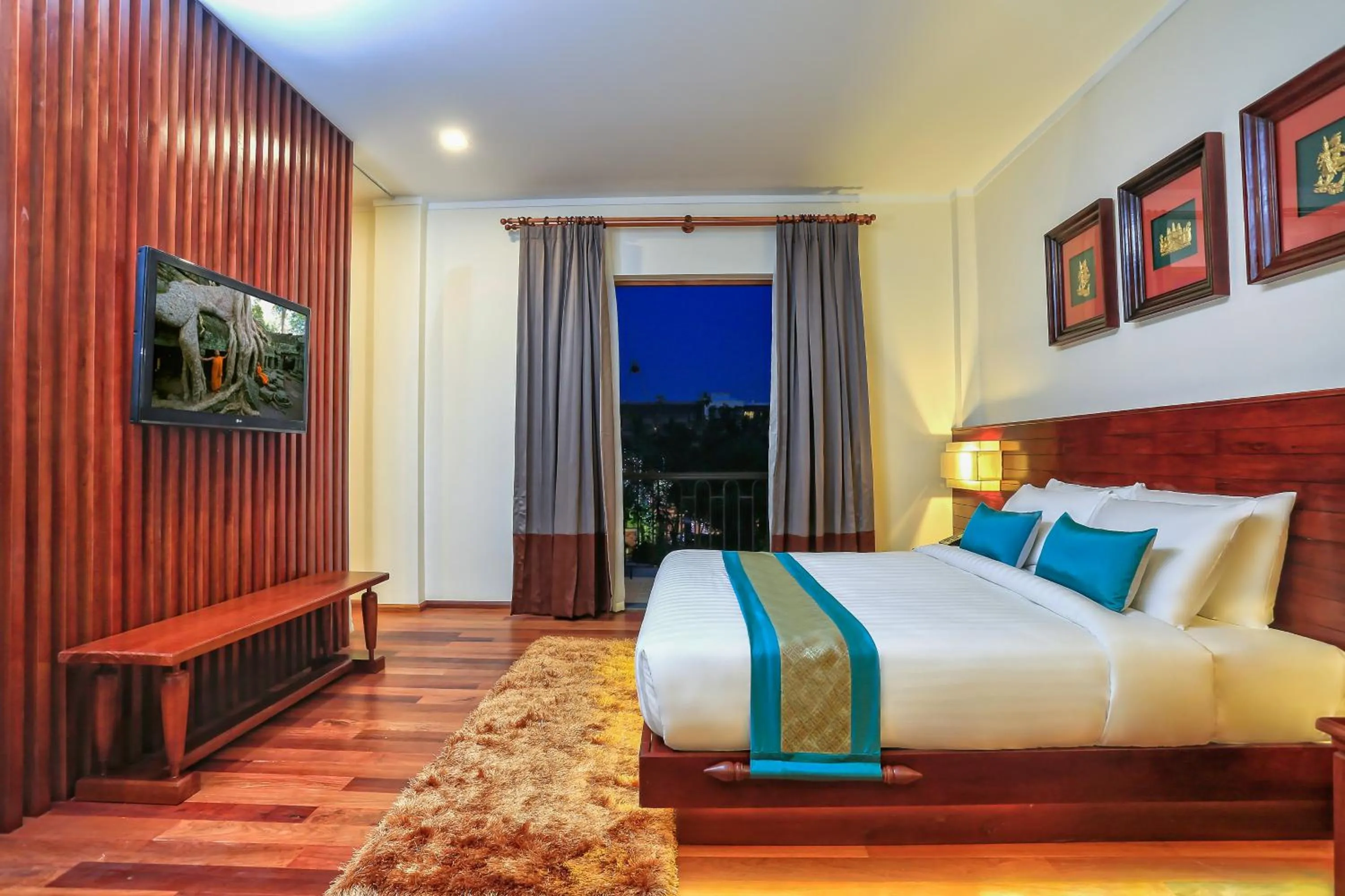 Bedroom, Bed in Lotus Blanc Resort