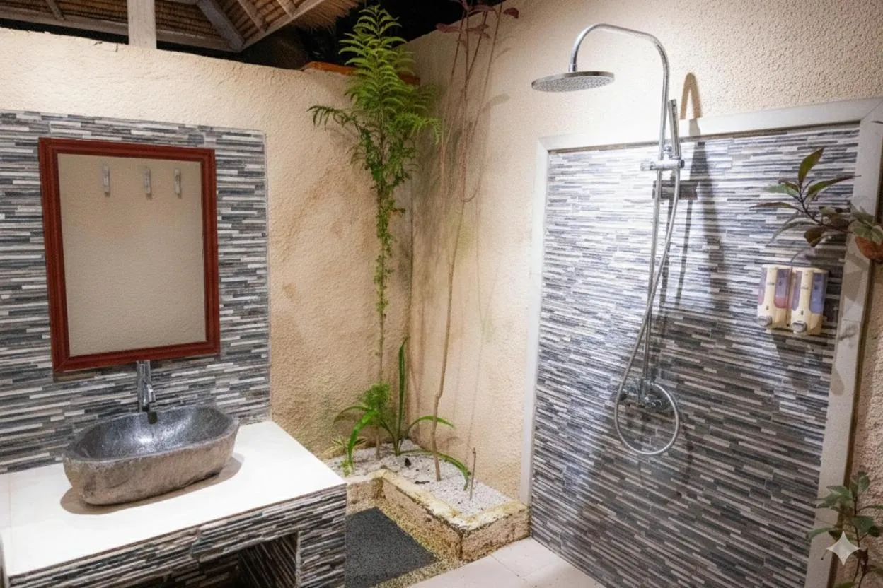Bathroom in La Gautch Bungalow