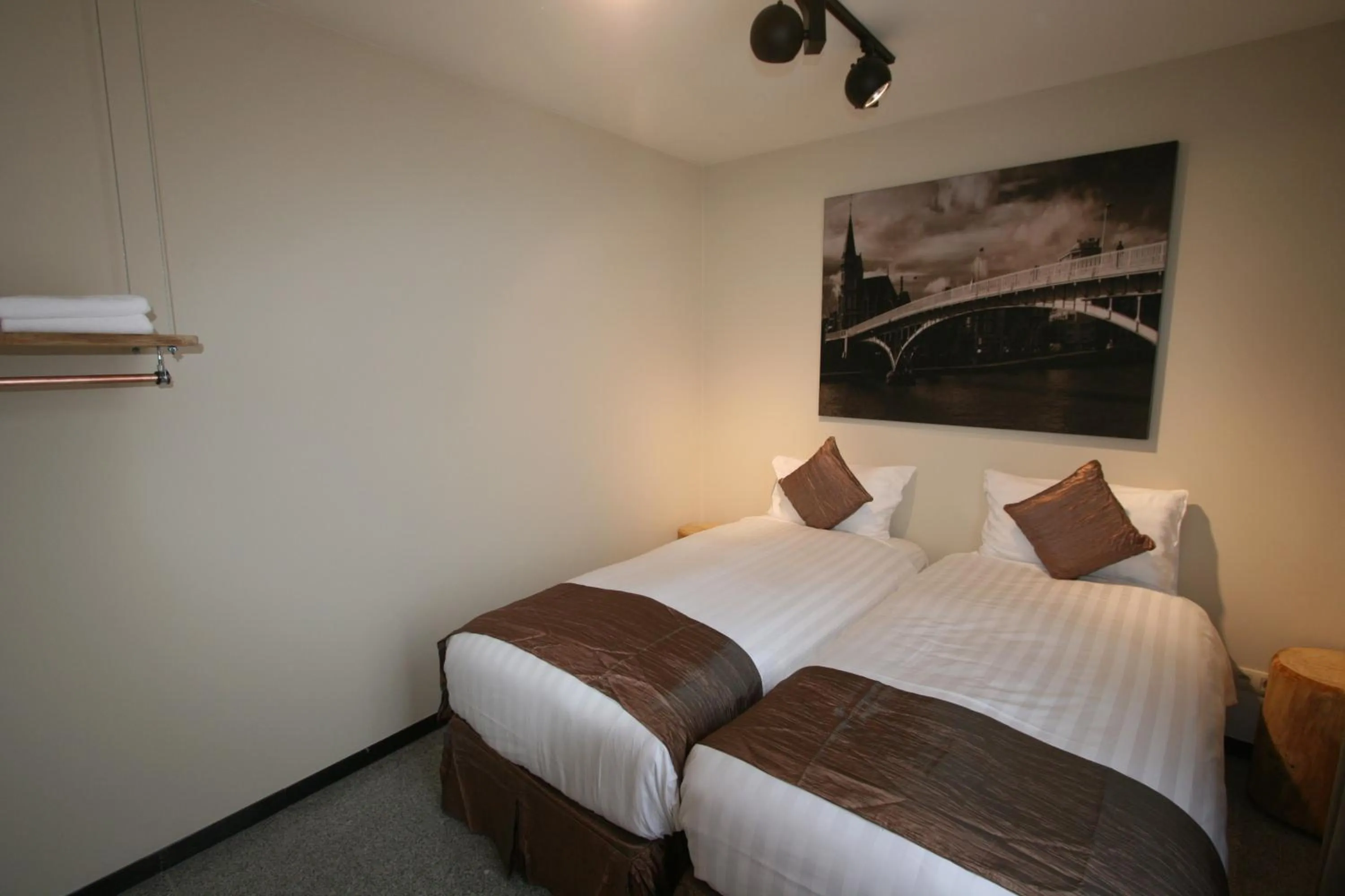 Bedroom, Bed in Amosa Liège City Centre Apart Regence 17