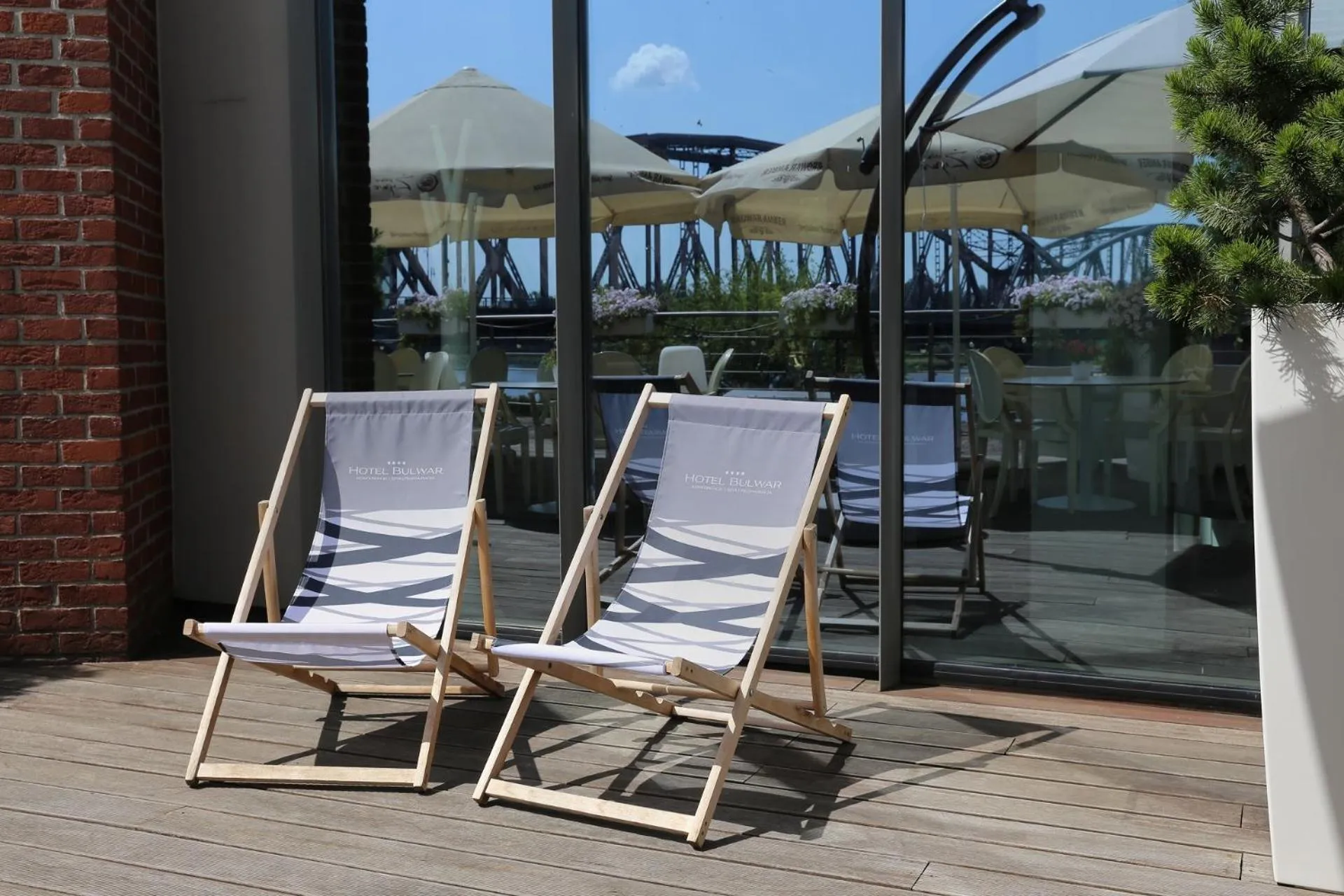 Patio in Hotel Bulwar