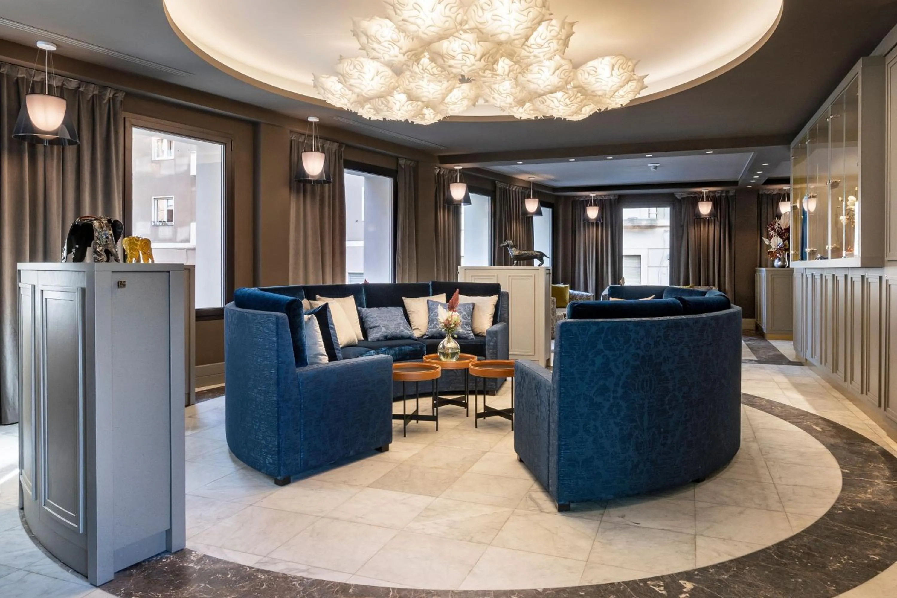 Living room in Palazzo Doglio