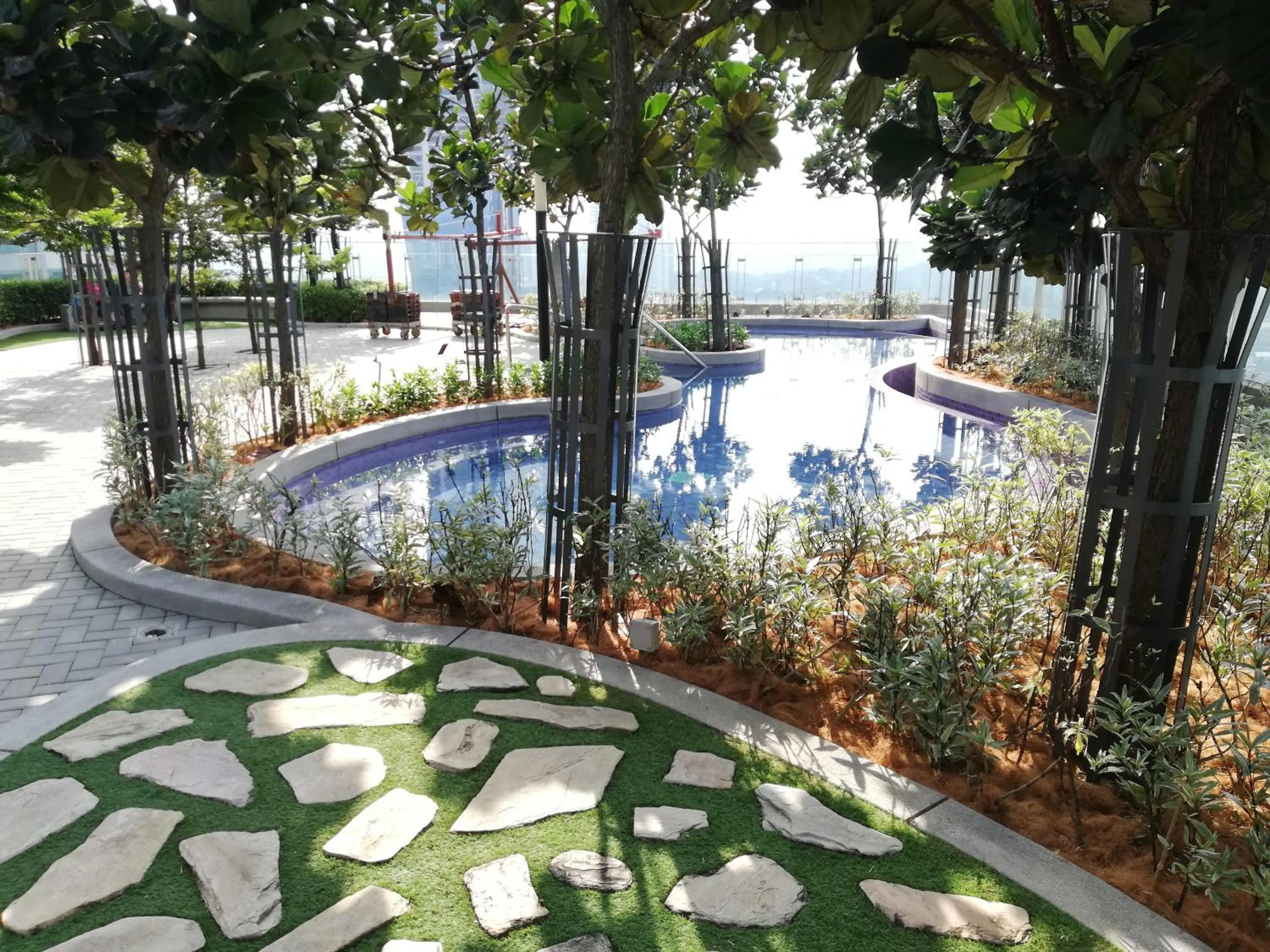 Pool view in The Robertson Bukit Bintang by Wowhome