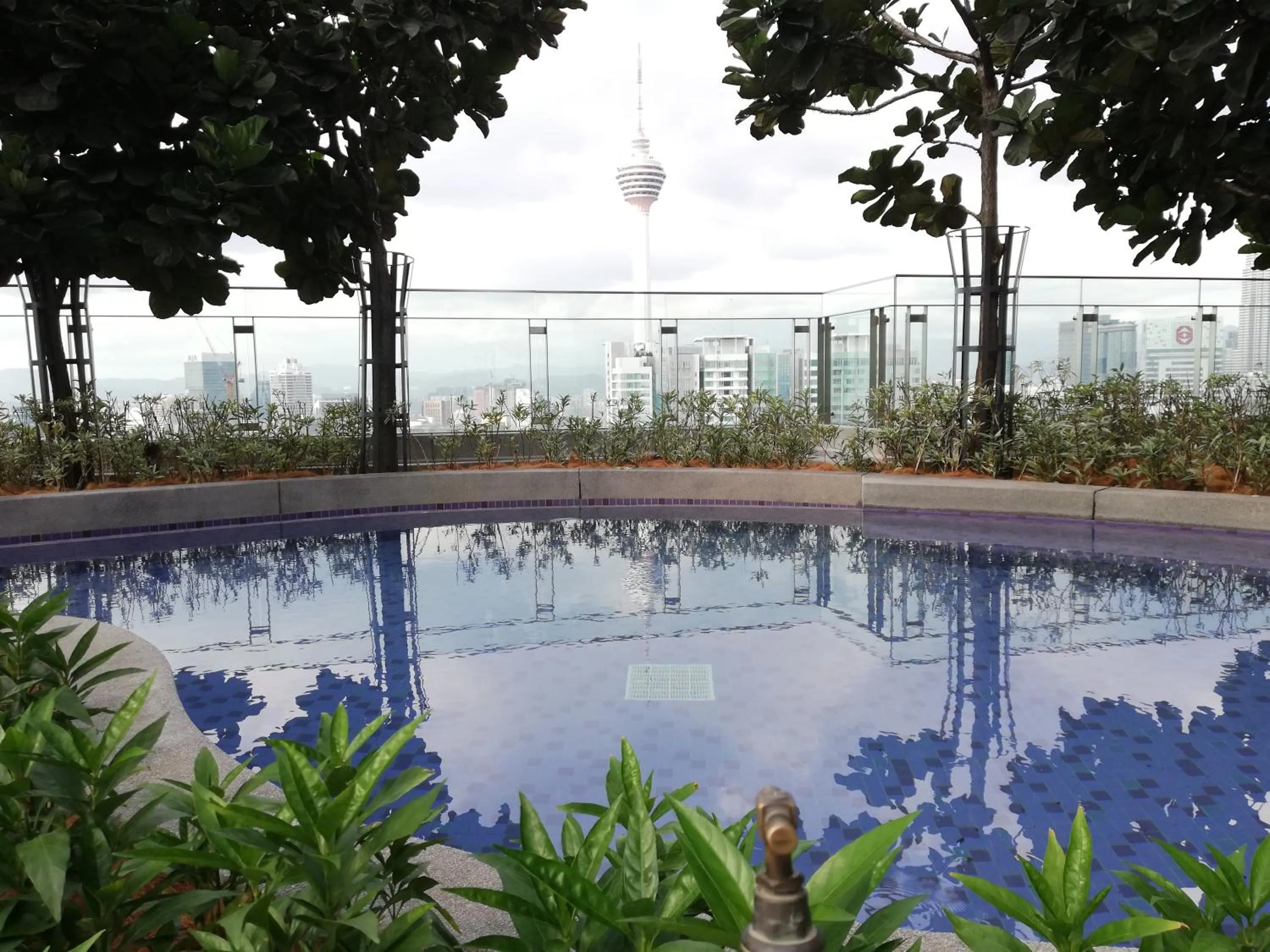 Pool view in The Robertson Bukit Bintang by Wowhome