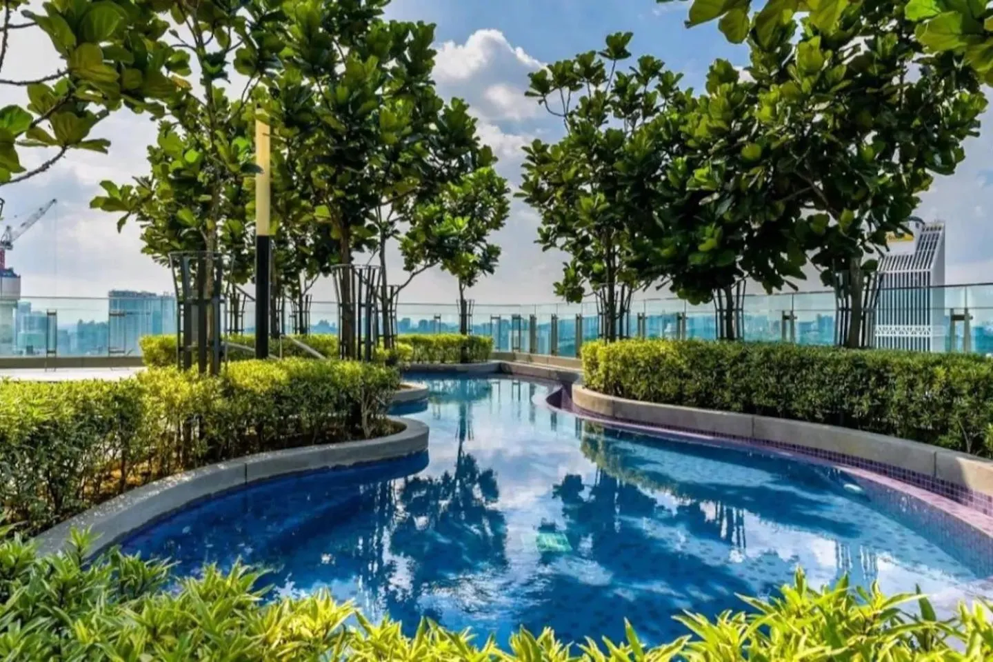 Pool view in The Robertson Bukit Bintang by Wowhome