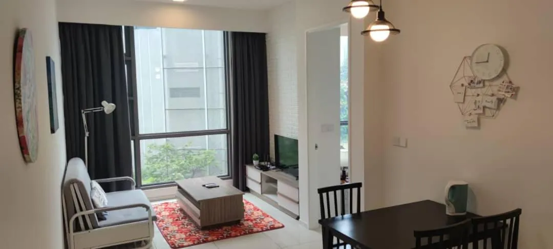 Living room in The Robertson Bukit Bintang by Wowhome