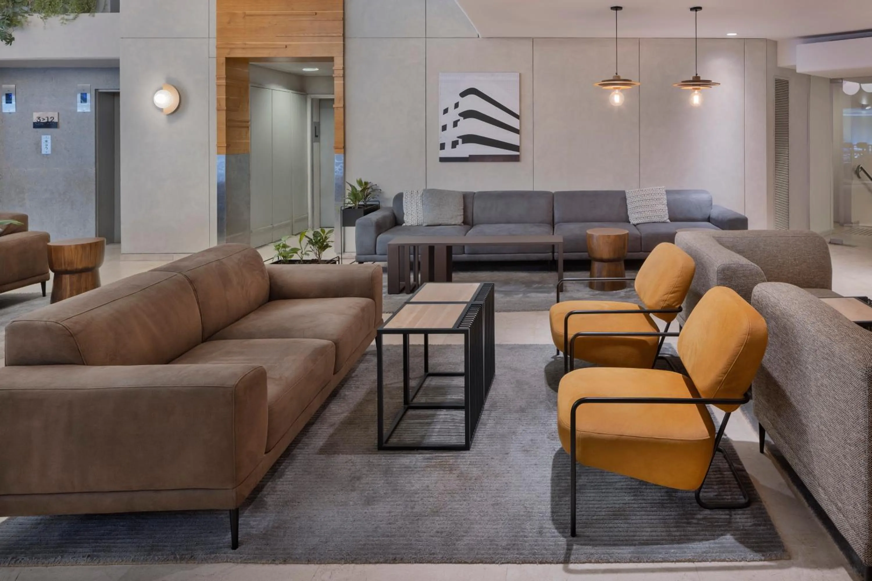 Lobby or reception in Metropolitan Hotel