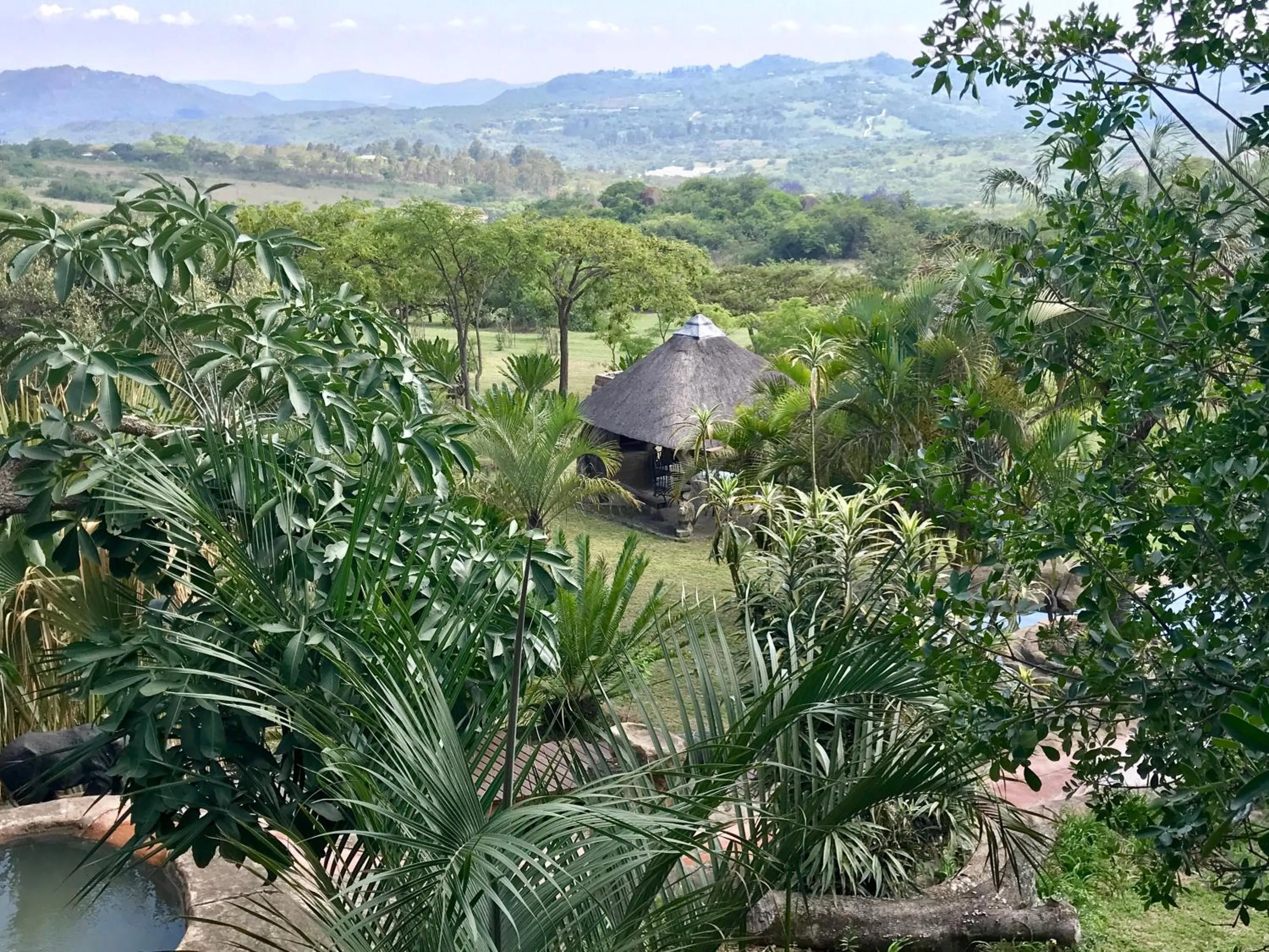 Garden view in Leopards Ledge