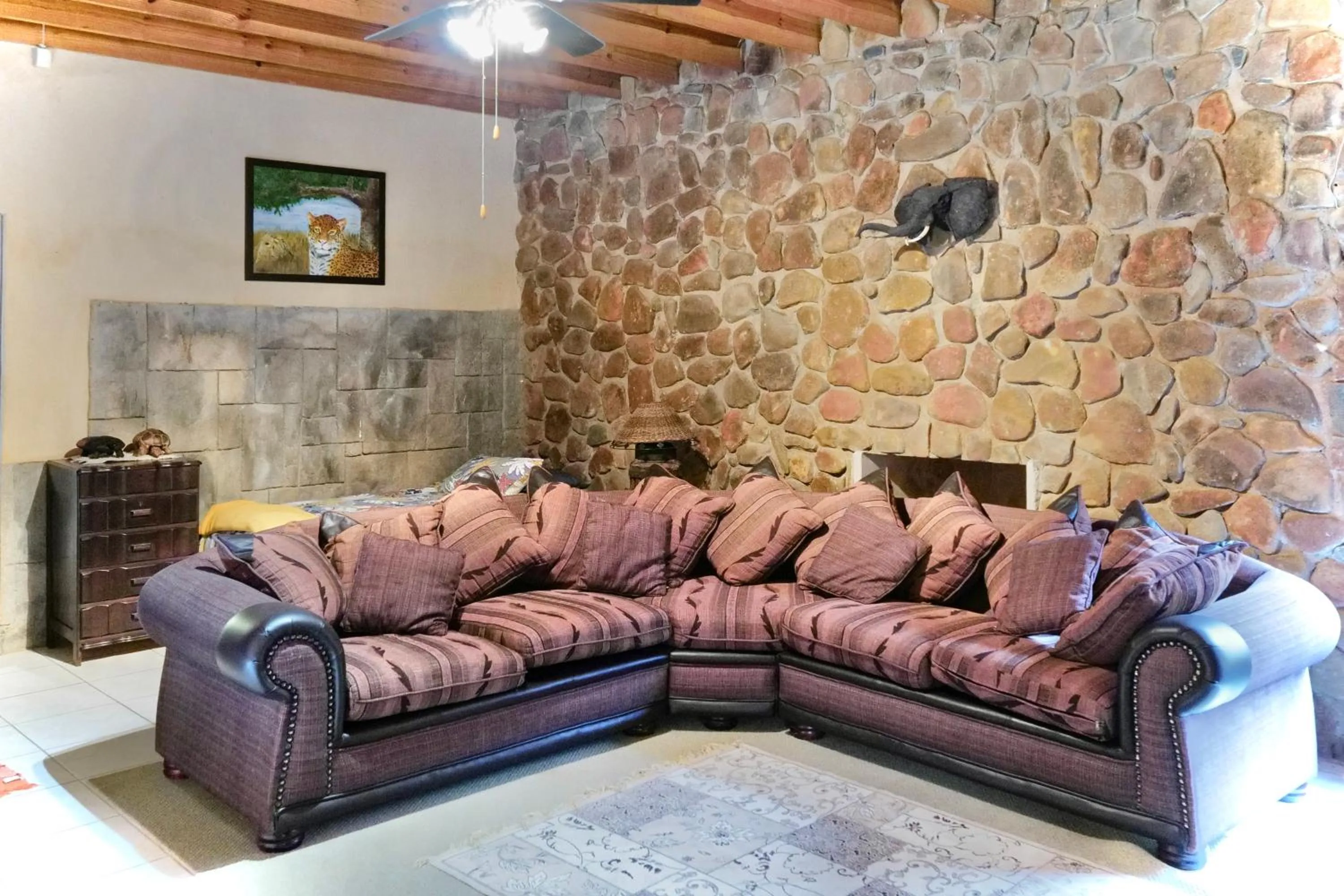 Living room in Leopards Ledge