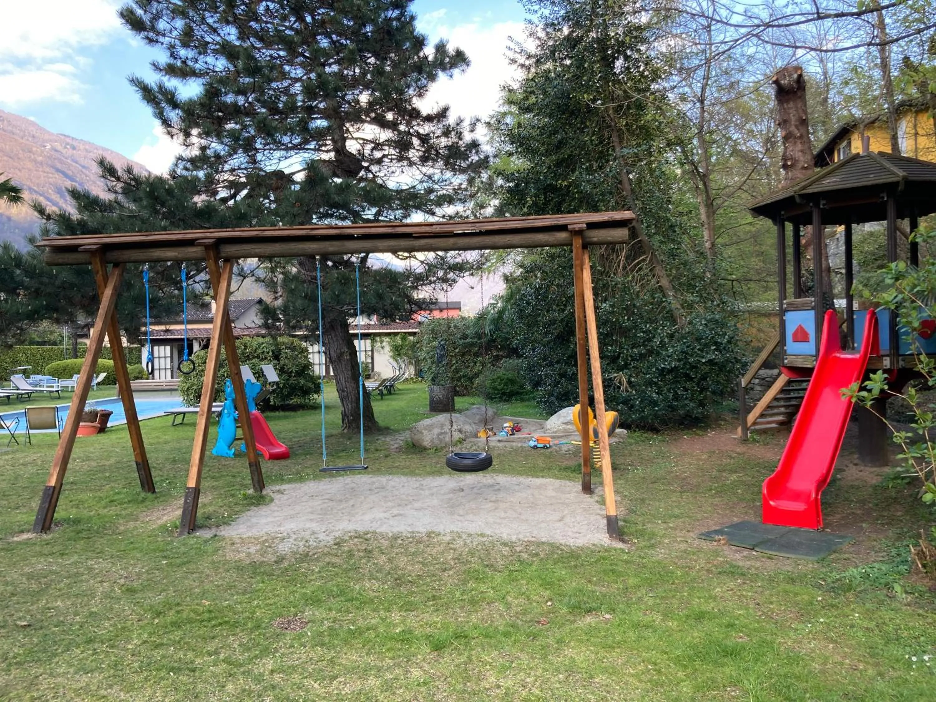 Children play ground in Villa Siesta, Park & Pool Living