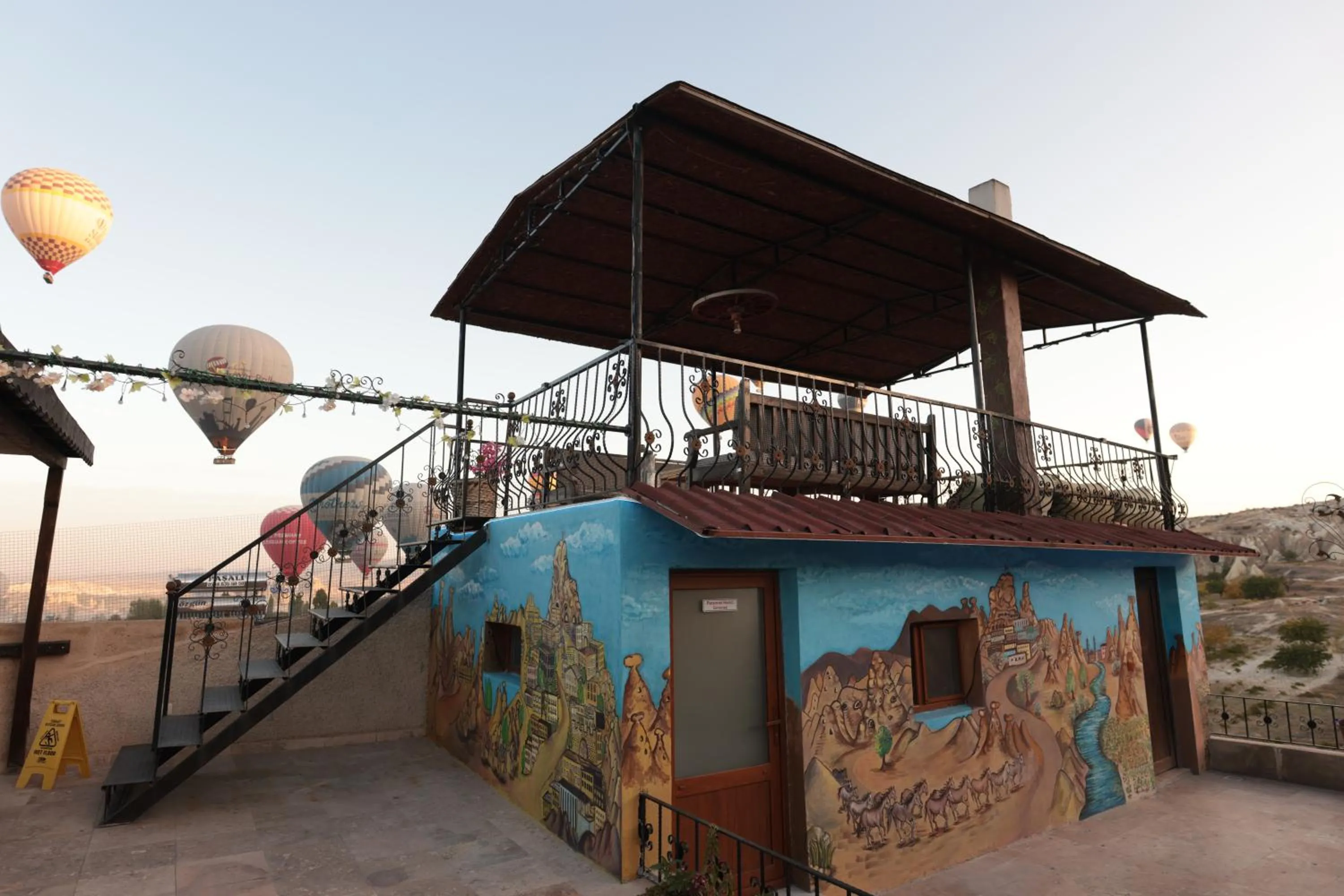 Balcony/Terrace in Rose Valley Hotel
