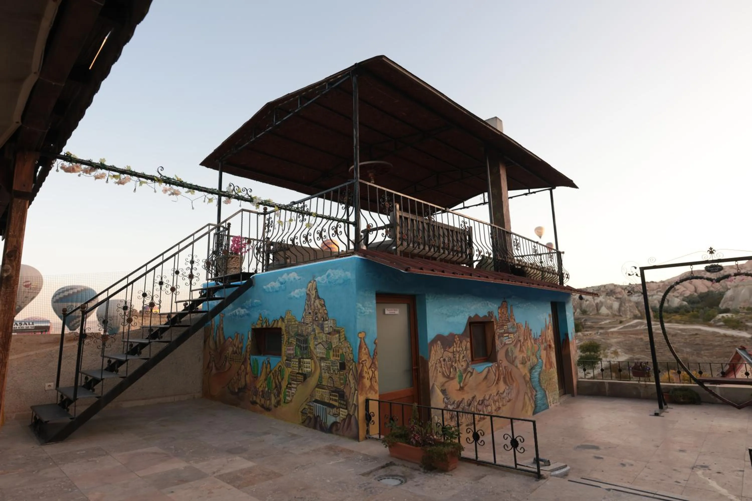 Balcony/Terrace in Rose Valley Hotel