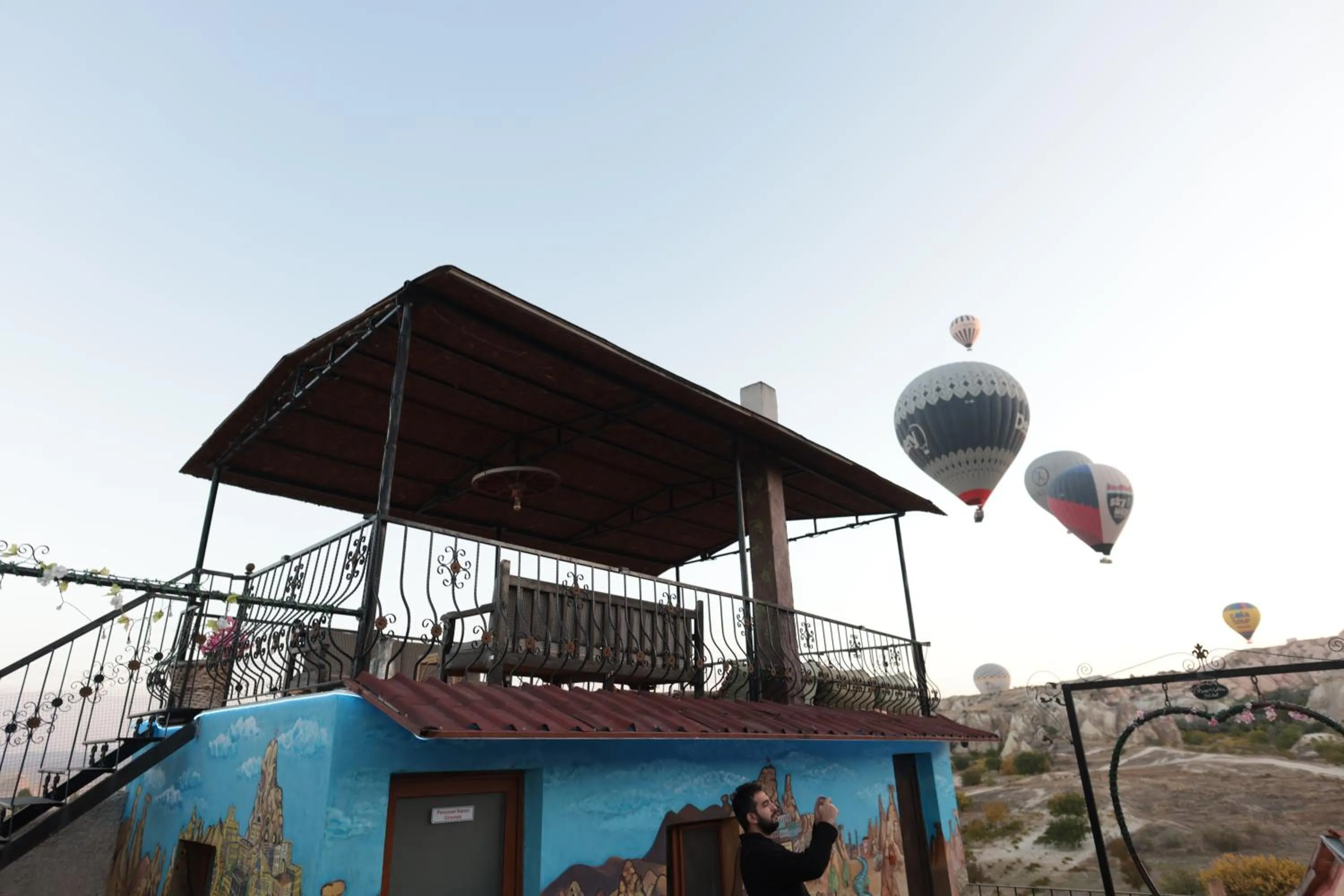Balcony/Terrace in Rose Valley Hotel
