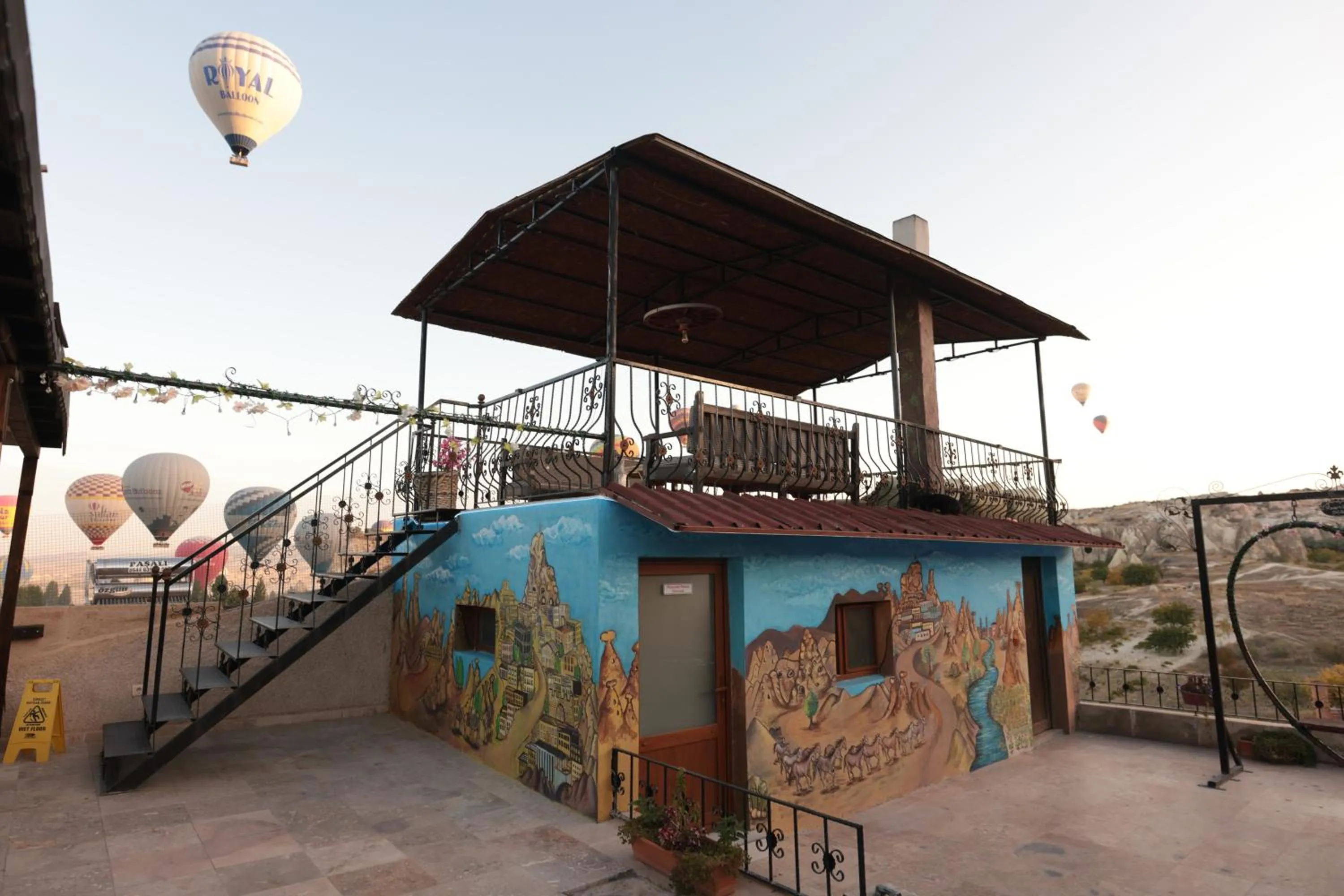 Balcony/Terrace in Rose Valley Hotel