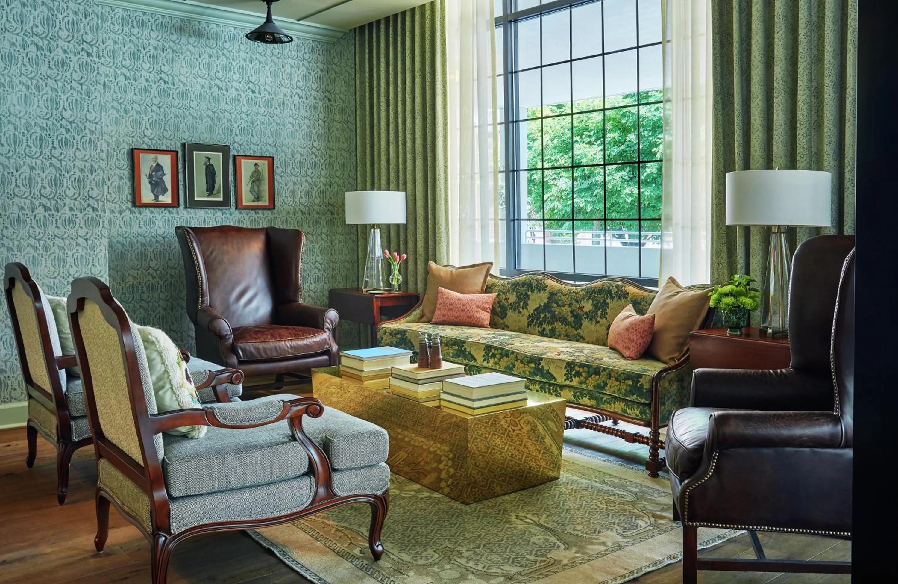 Lobby or reception in Graduate by Hilton Charlottesville