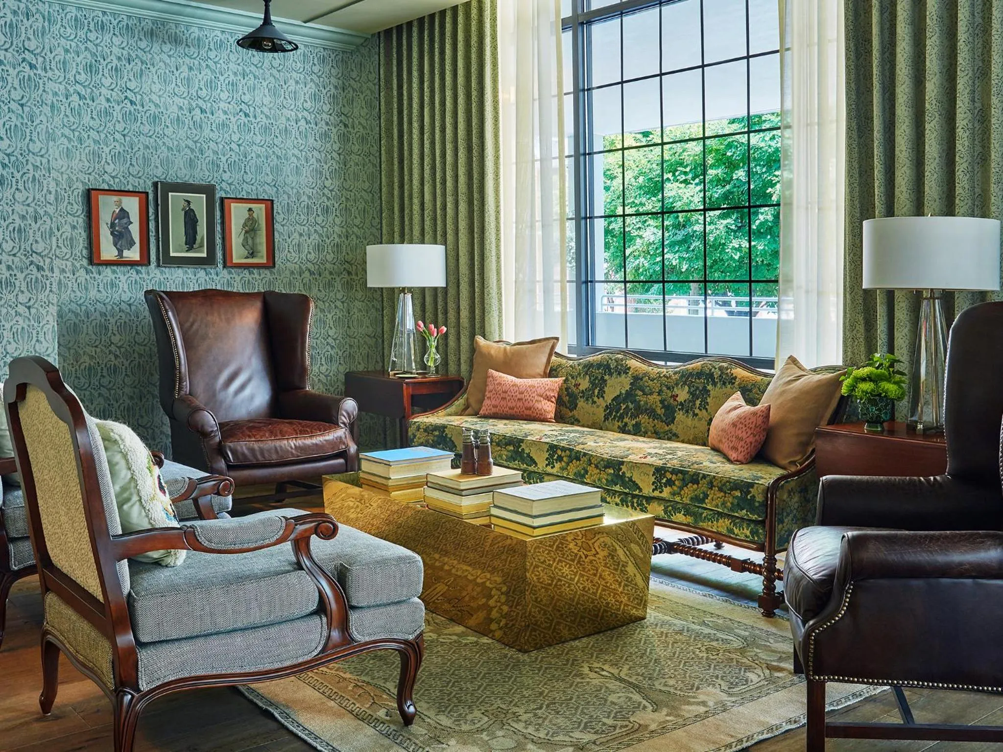 Lobby or reception in Graduate by Hilton Charlottesville