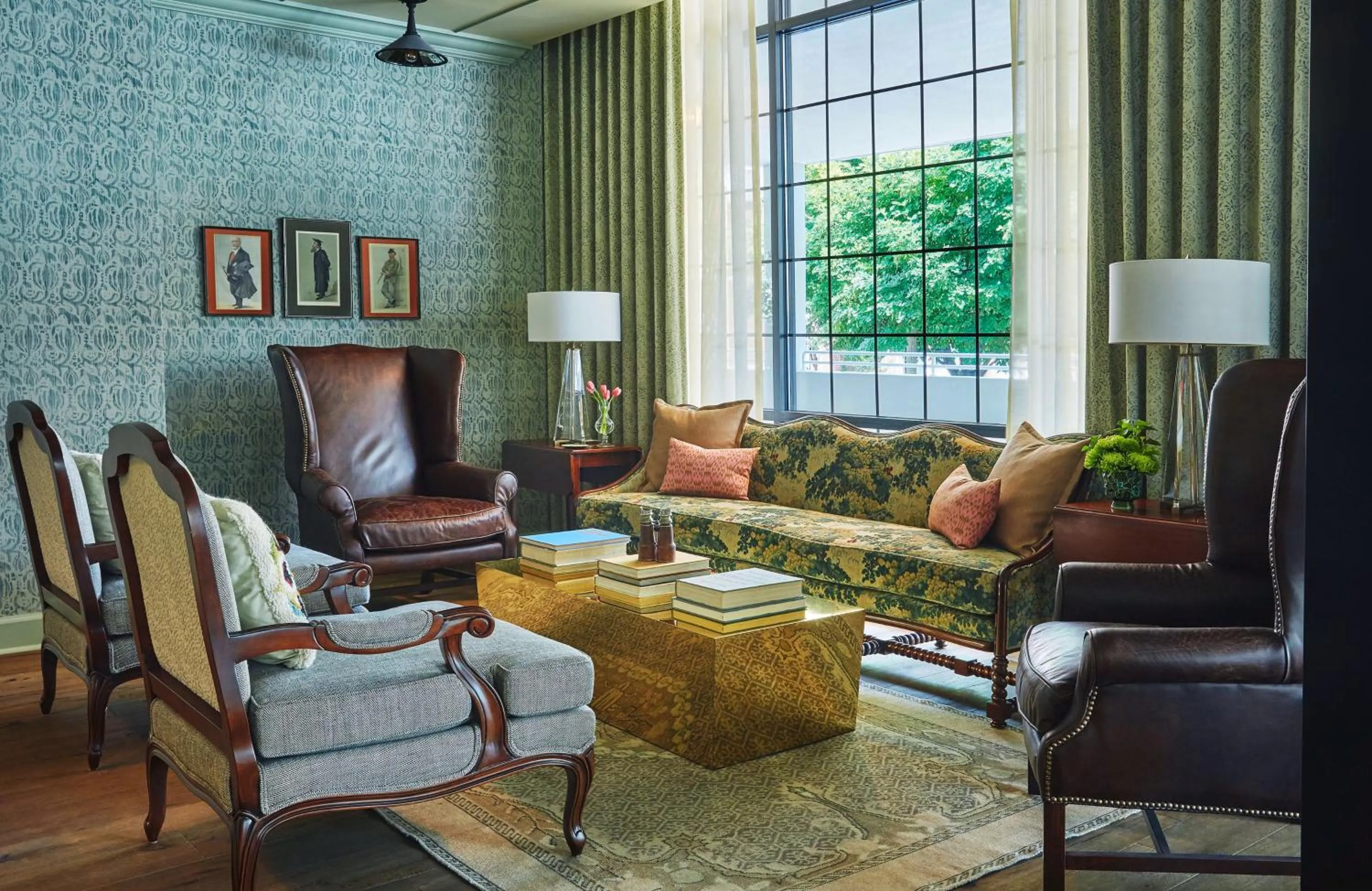 Lobby or reception in Graduate by Hilton Charlottesville