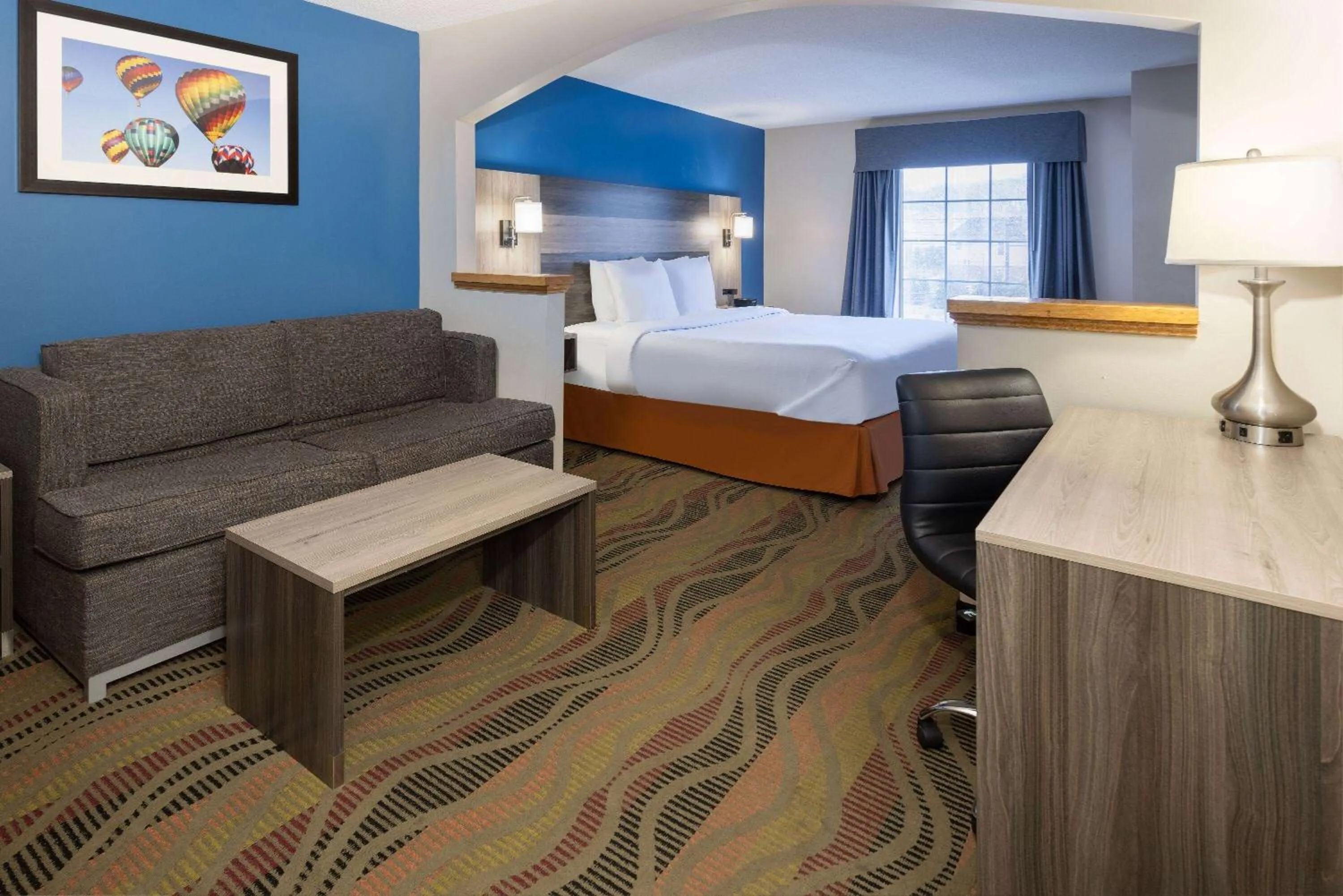 Bed in Baymont by Wyndham Budd Lake