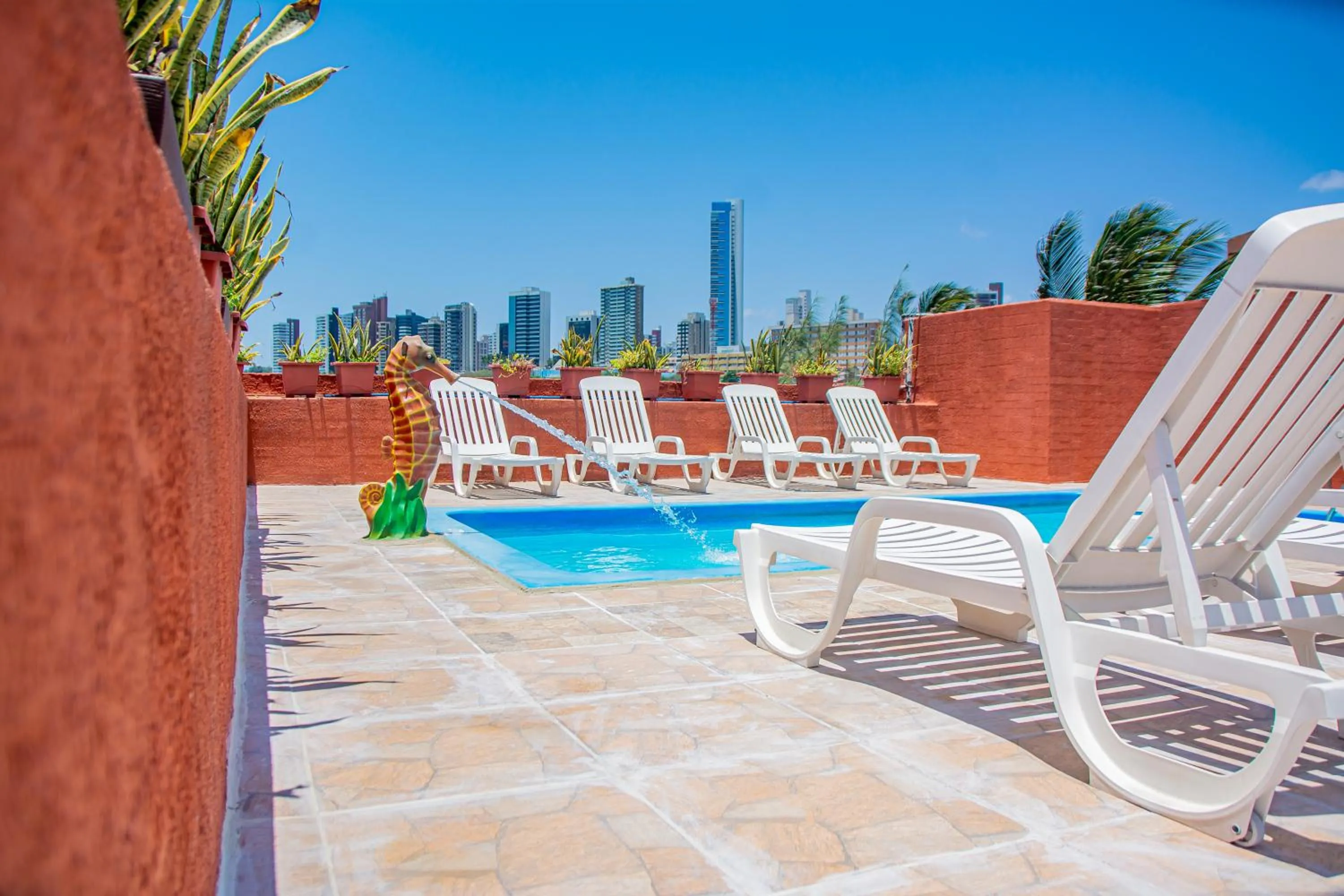 Swimming pool in Brisa do Mar Beach Hotel