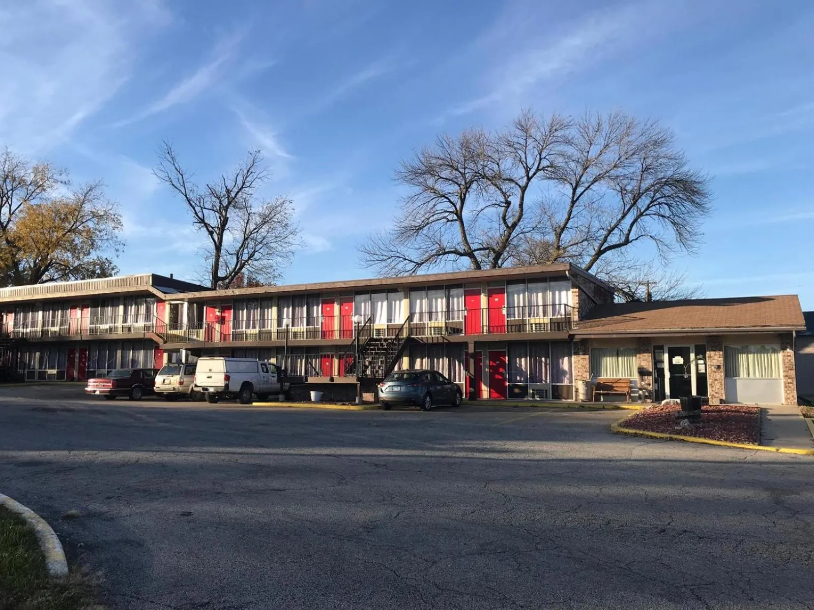 Property building in Budget Host Village Inn