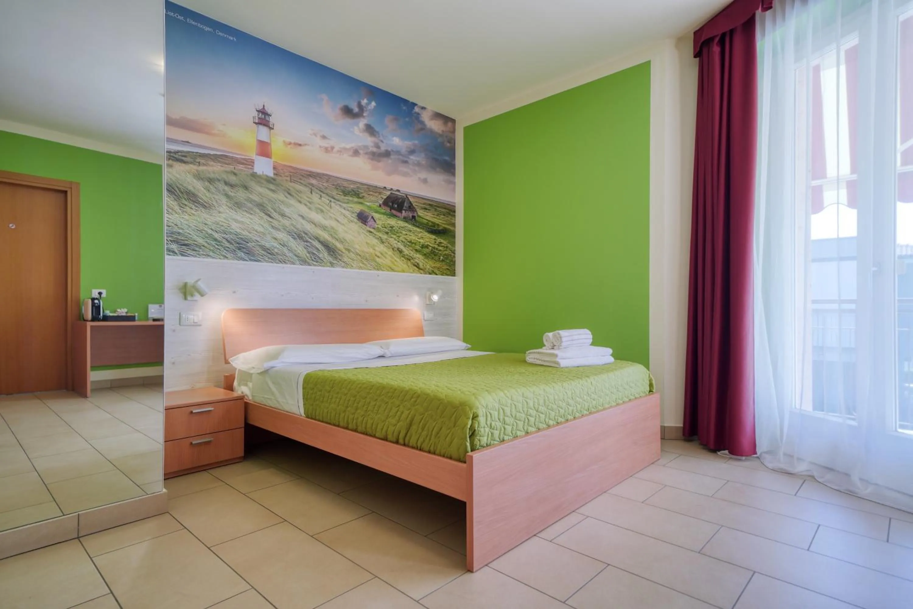 Bedroom, Bed in The Lighthouse Rooms