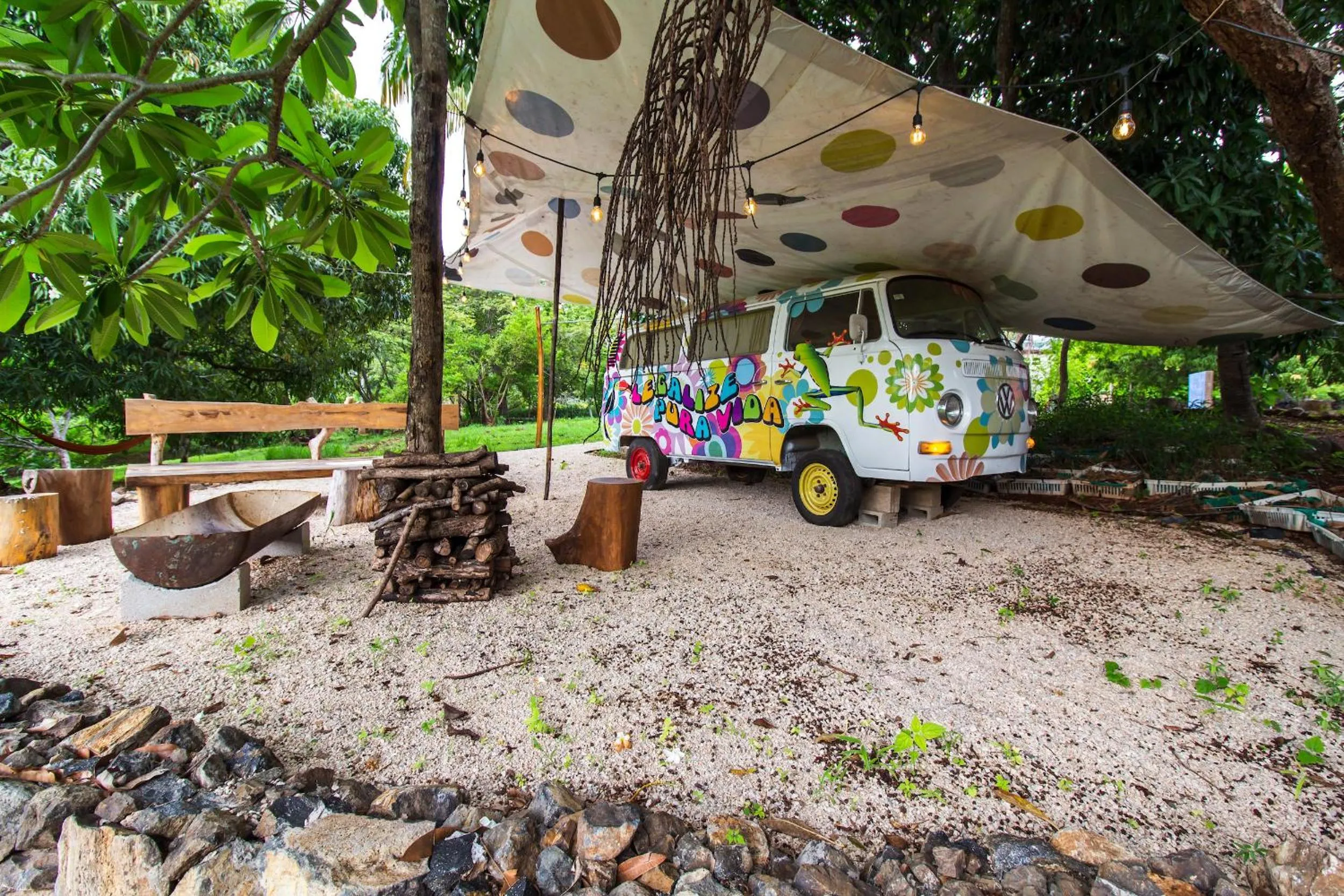 Garden in Latica Lodge