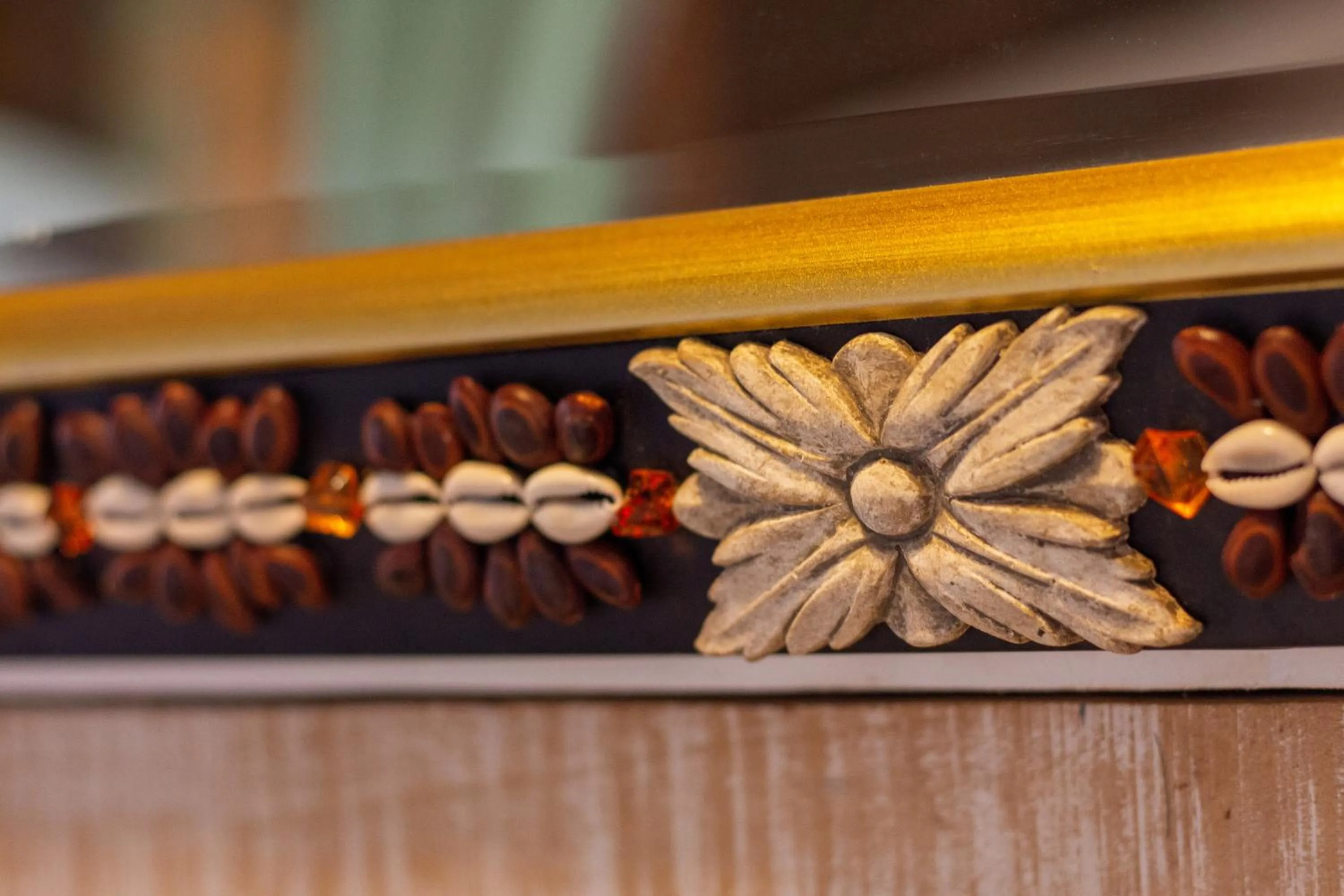 Decorative detail in Latica Lodge