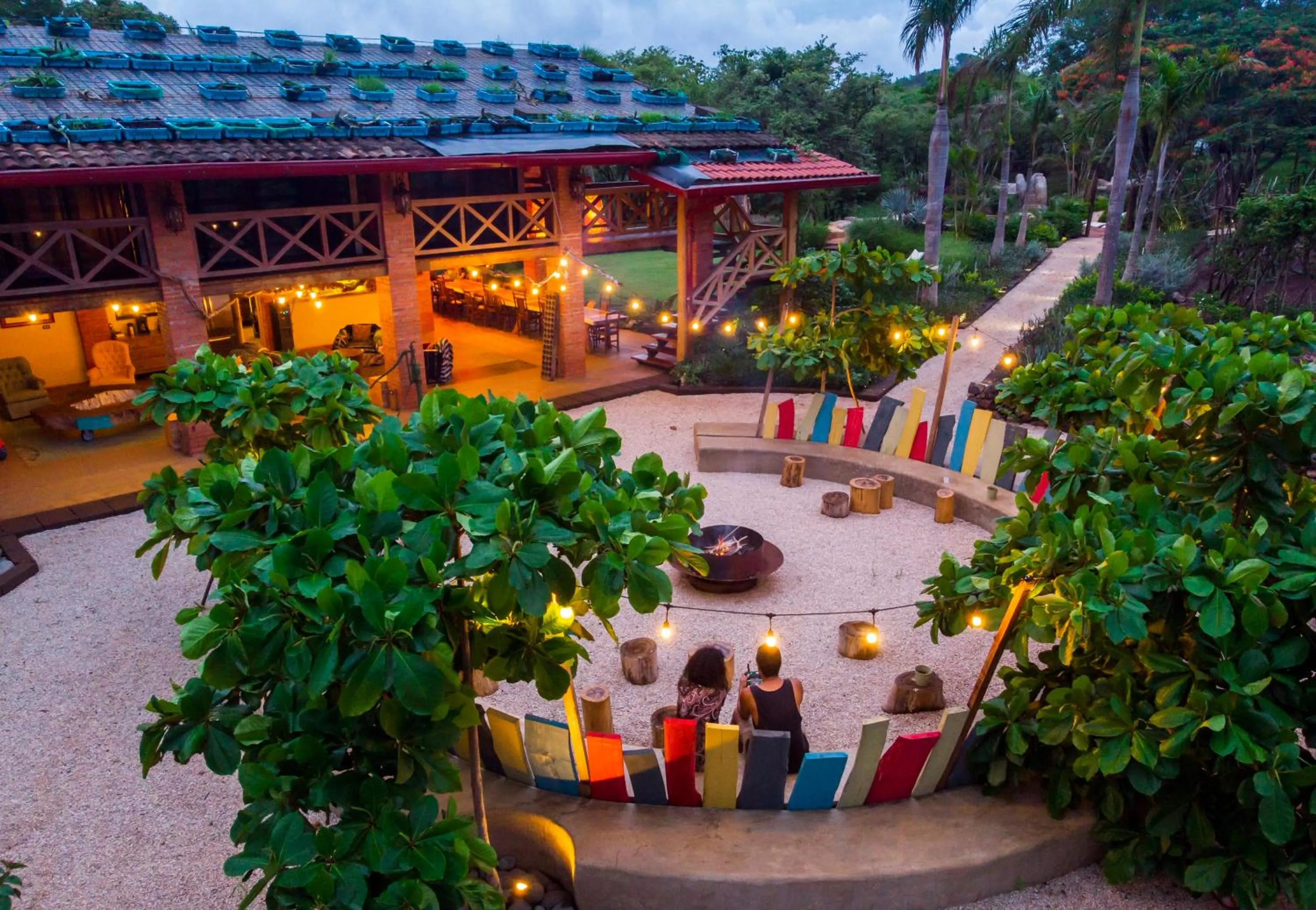 Patio in Latica Lodge
