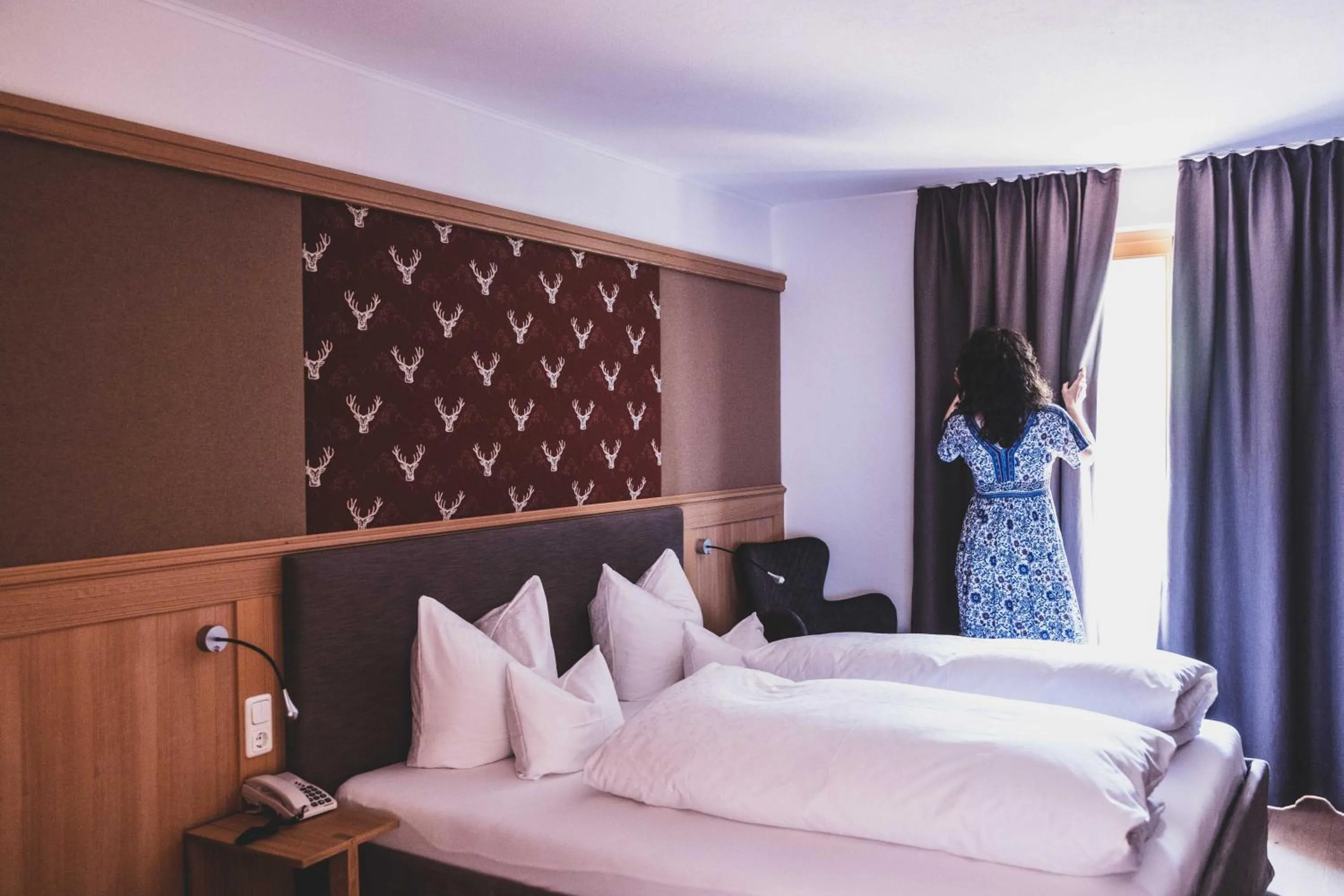 Photo of the whole room, Bed in Hotel Gasthof KREUZ