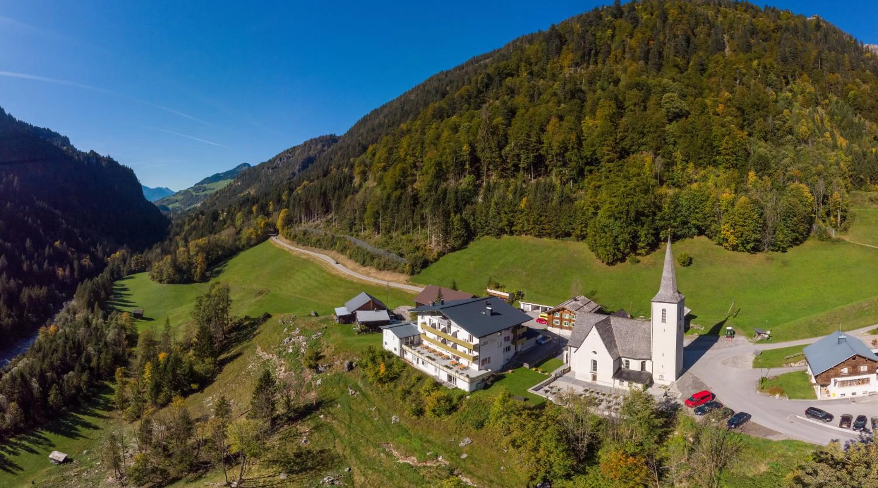 Bird's eye view in Hotel Gasthof KREUZ