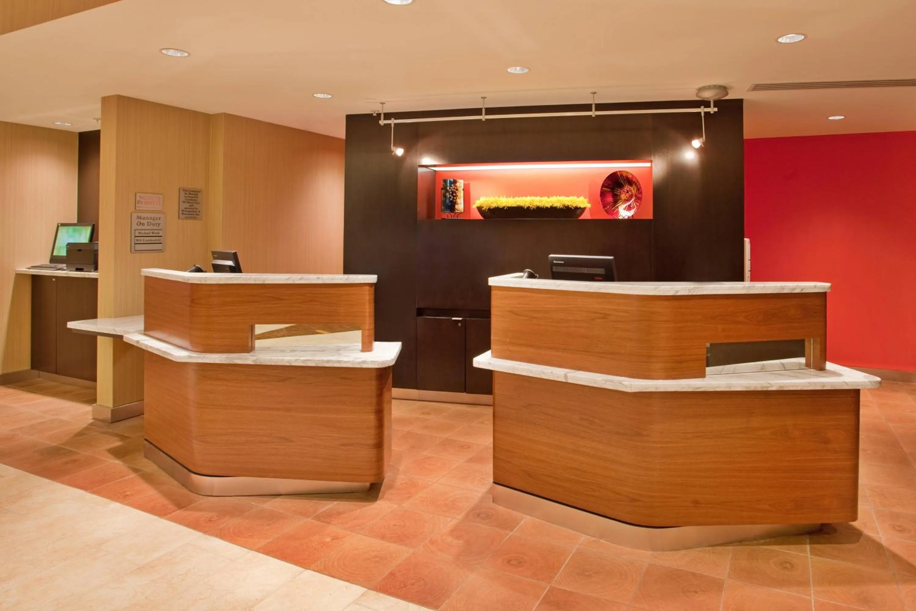 Lobby or reception in Courtyard by Marriott Pittsburgh North/Cranberry Woods