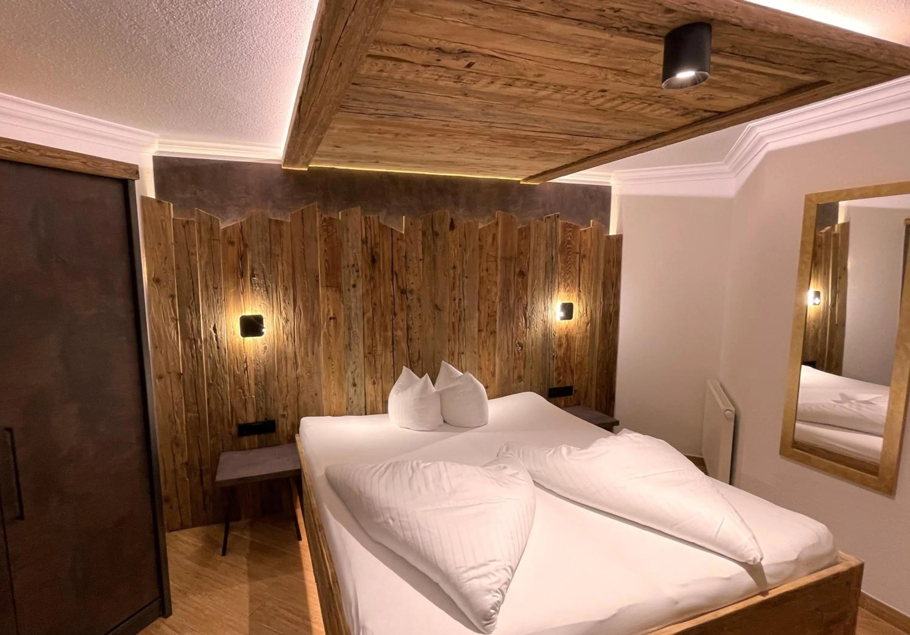 Bed in Hotel Garni Ida