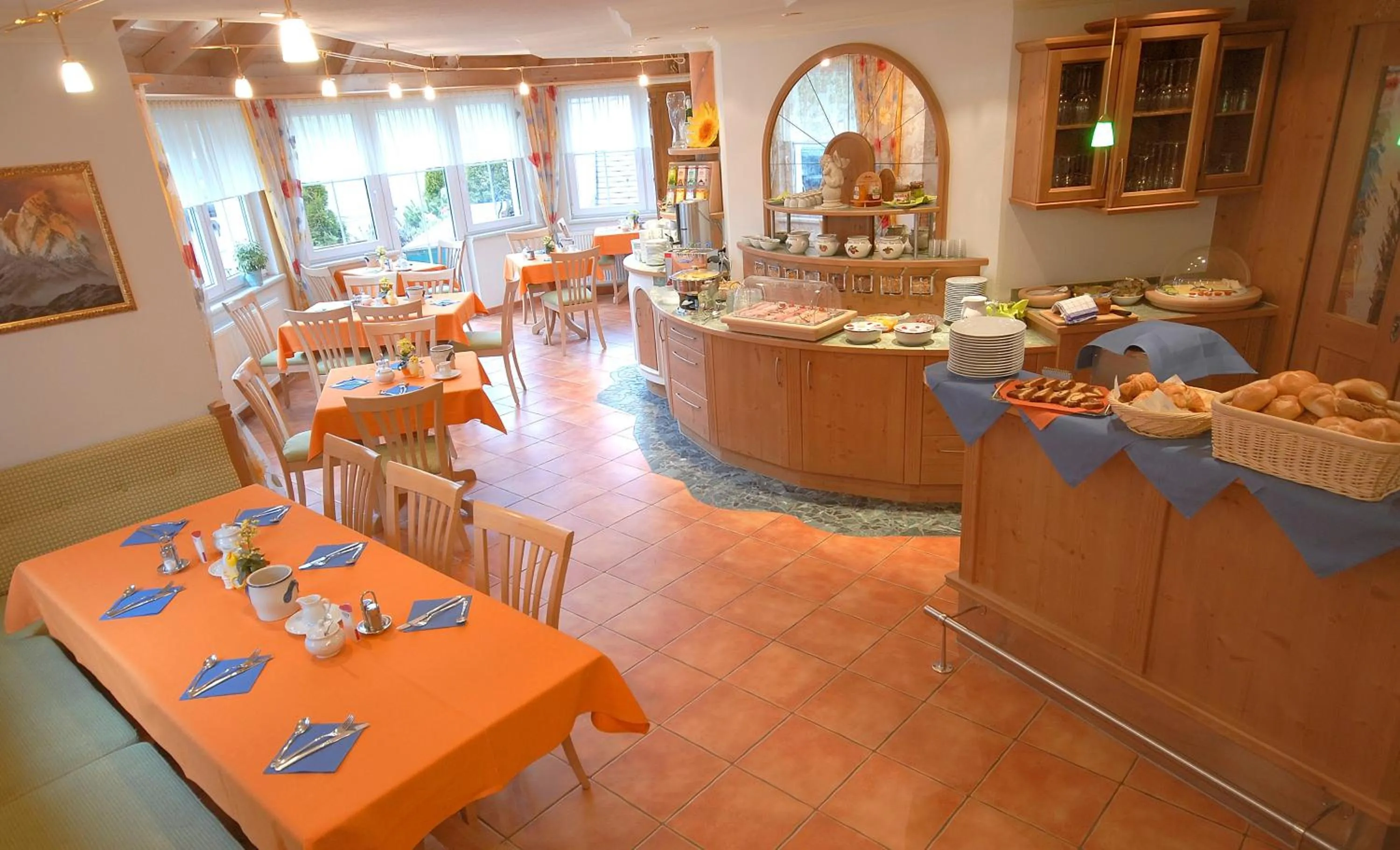Dining area in Hotel Garni Ida