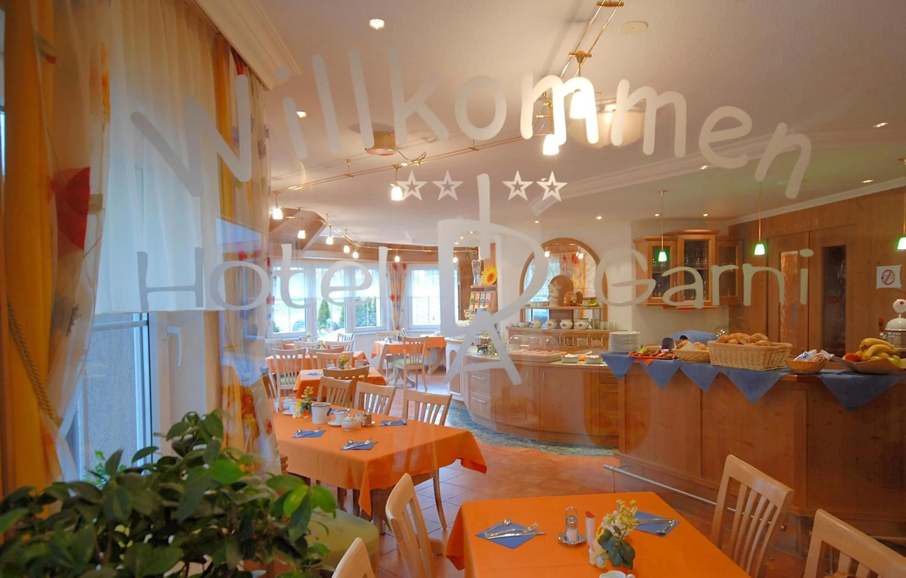 Dining area in Hotel Garni Ida