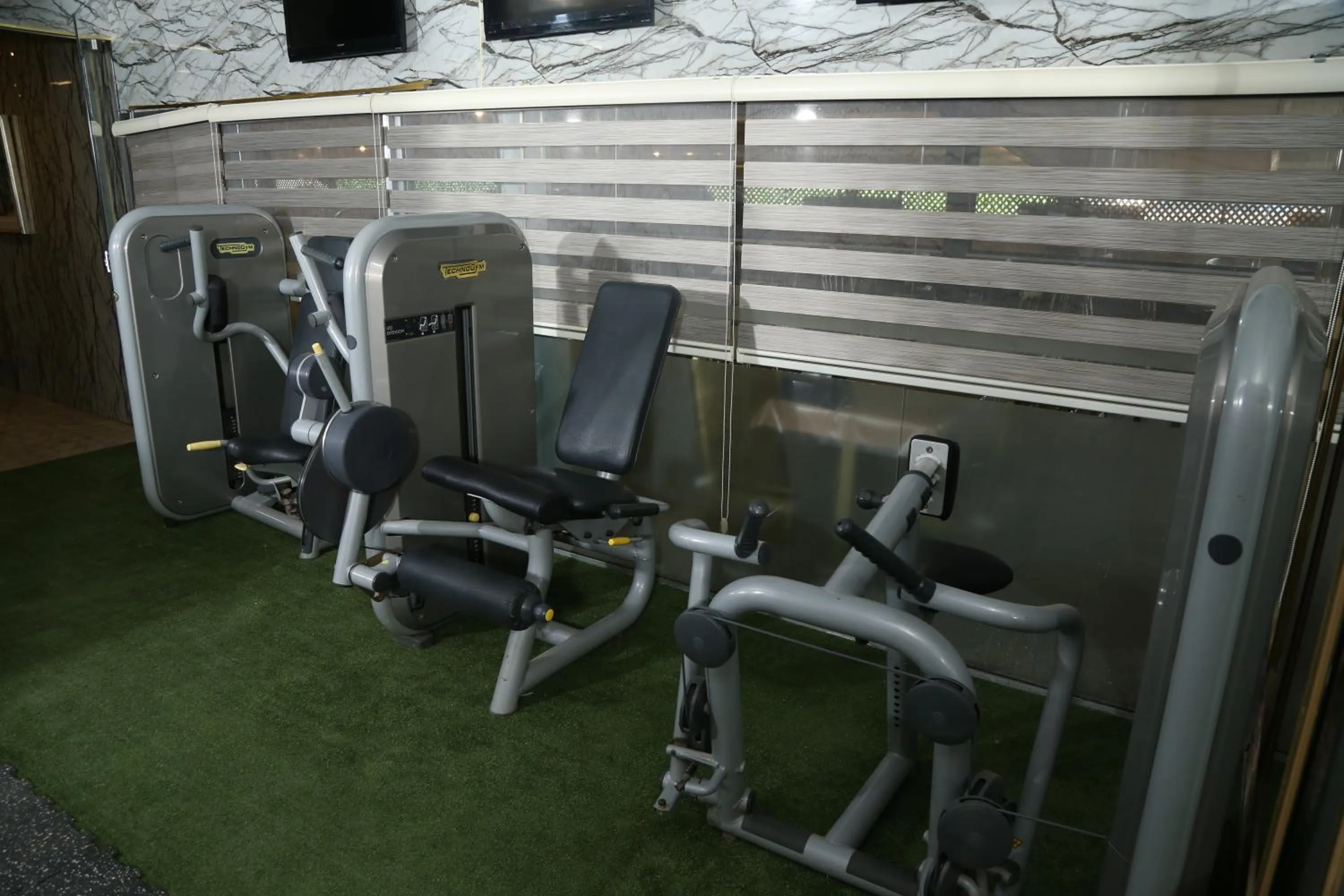 Fitness centre/facilities in Grape Village Hotel