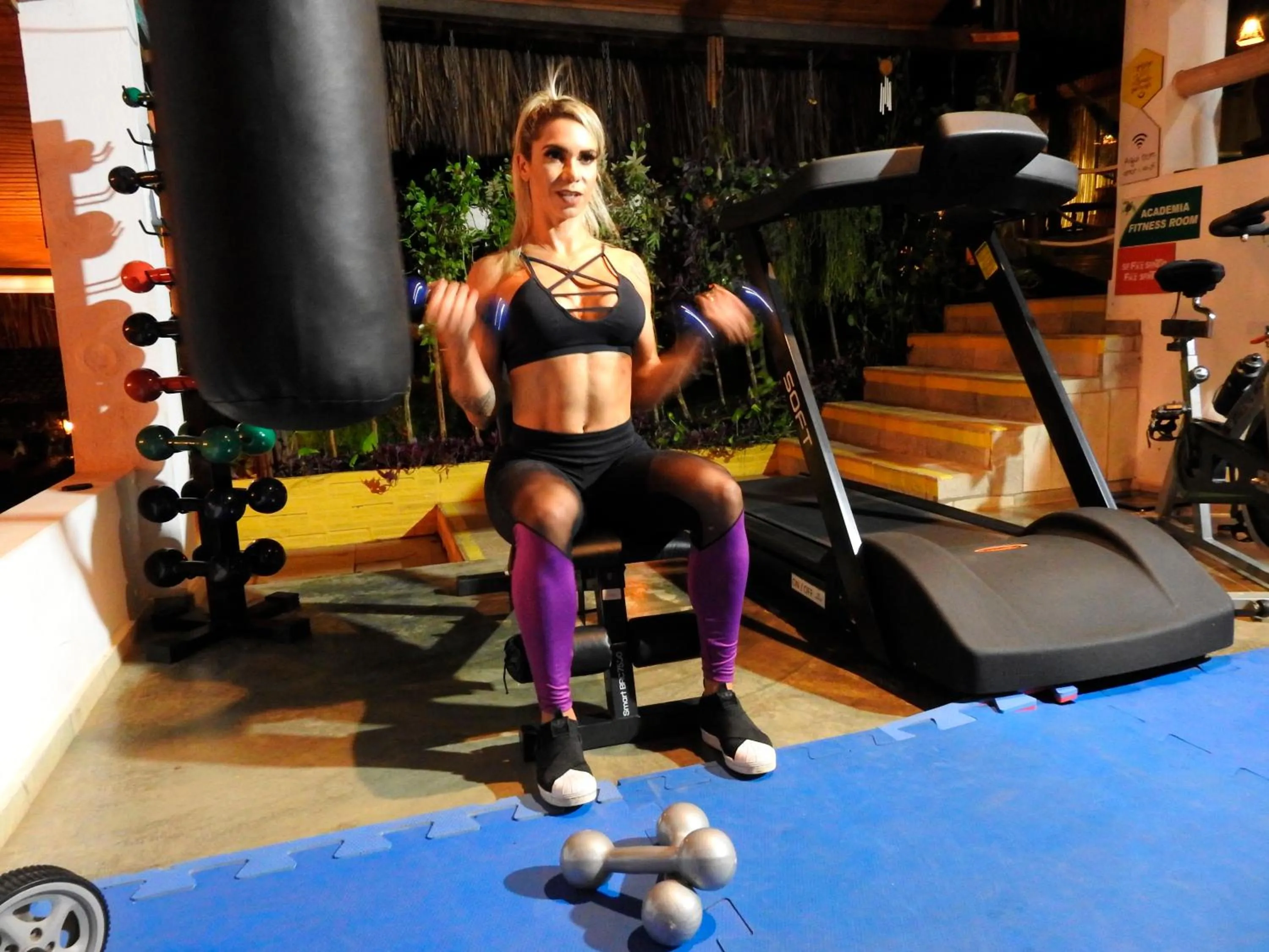 Fitness centre/facilities in Xamã Senses - Hotel Pousada