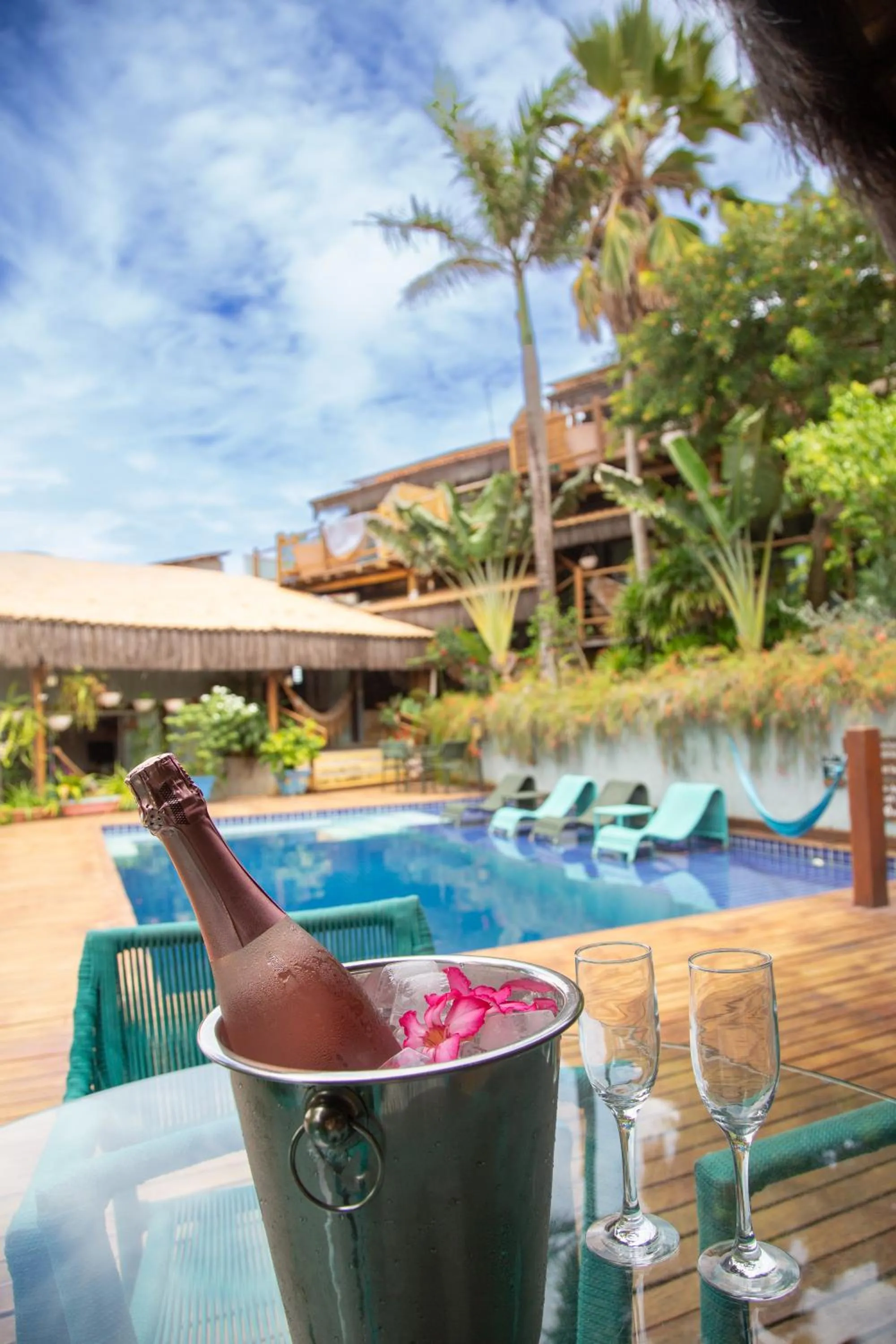 Swimming pool in Xamã Senses - Hotel Pousada