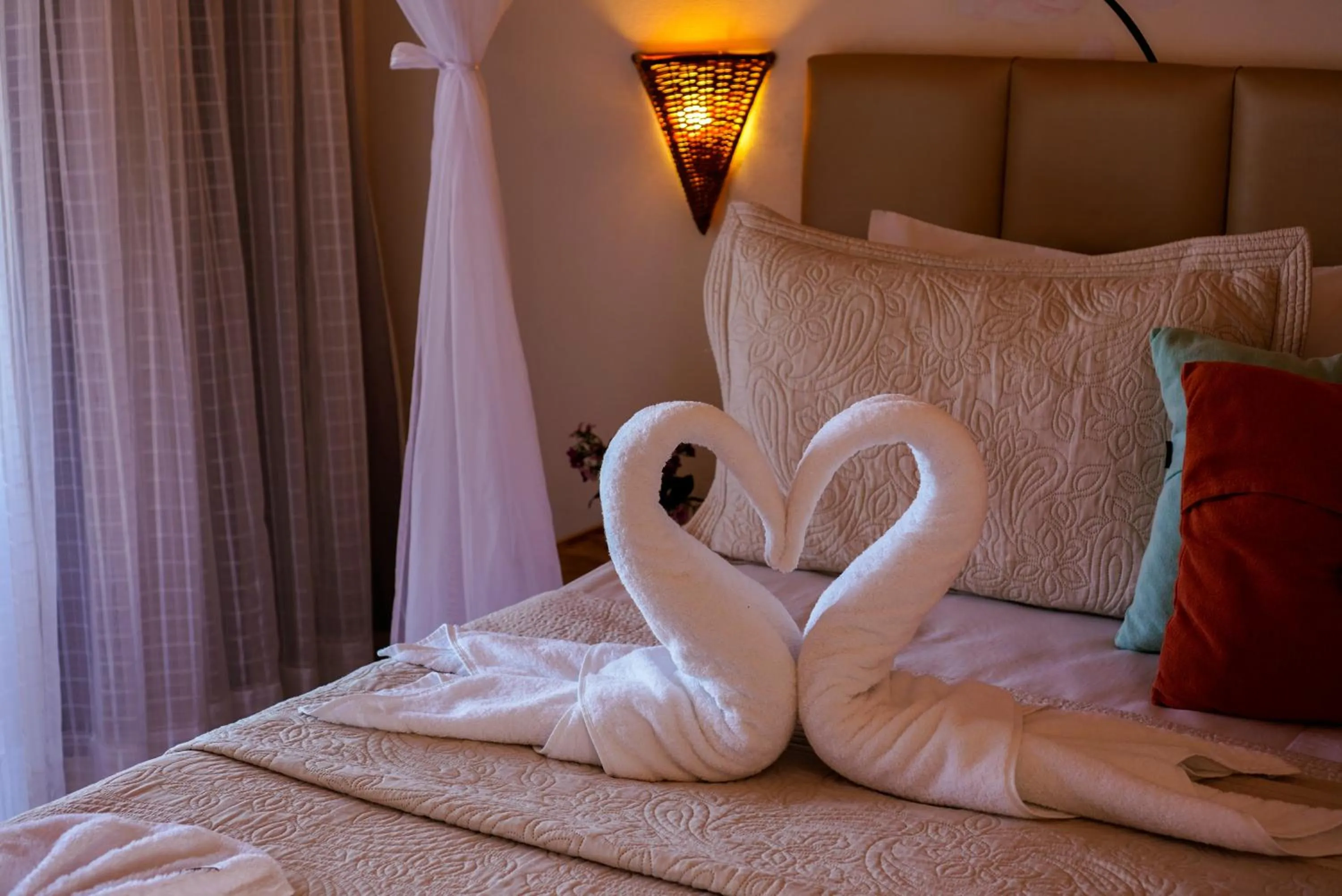 Bed in Xamã Senses - Hotel Pousada