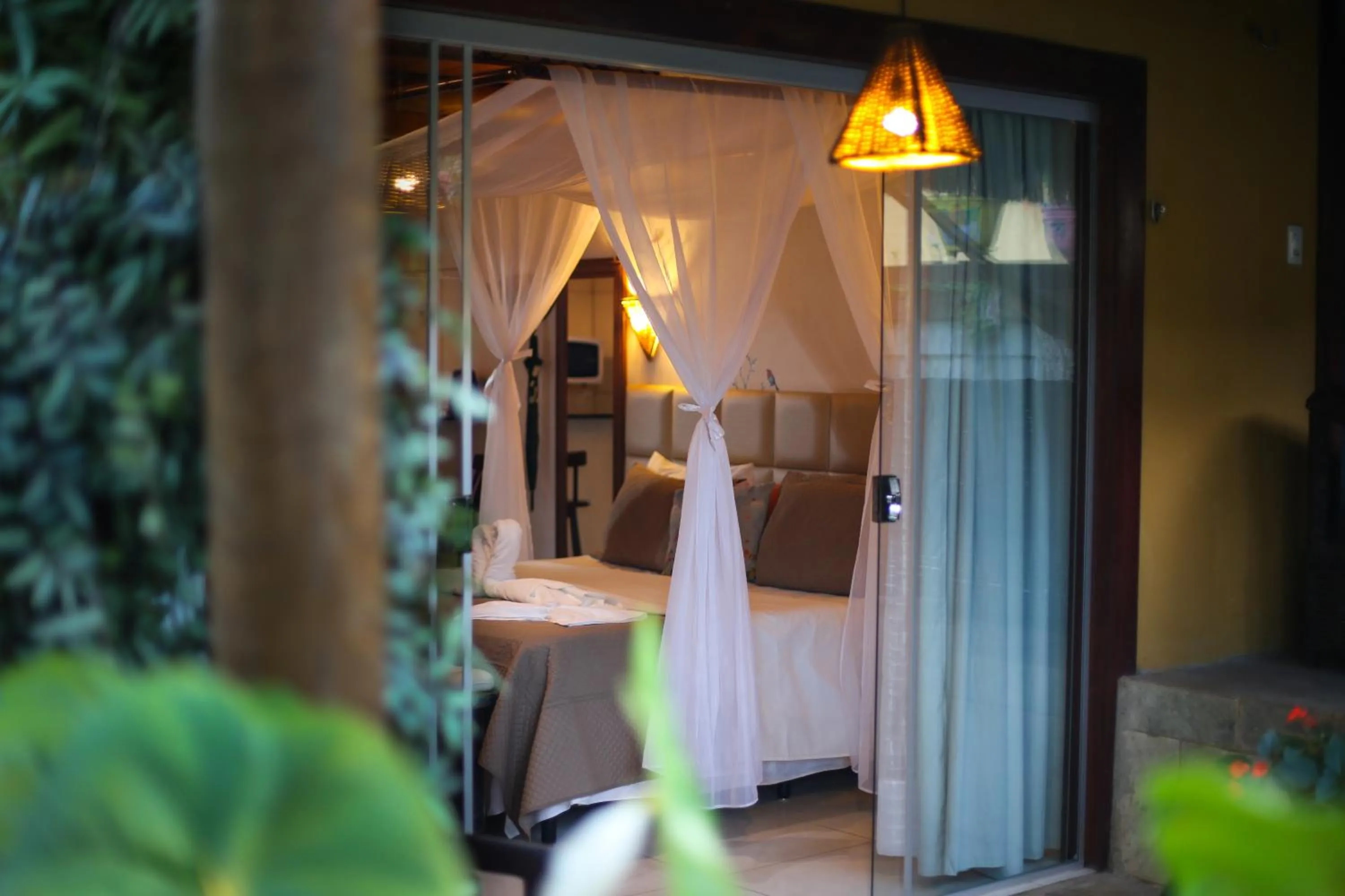 Bed in Xamã Senses - Hotel Pousada